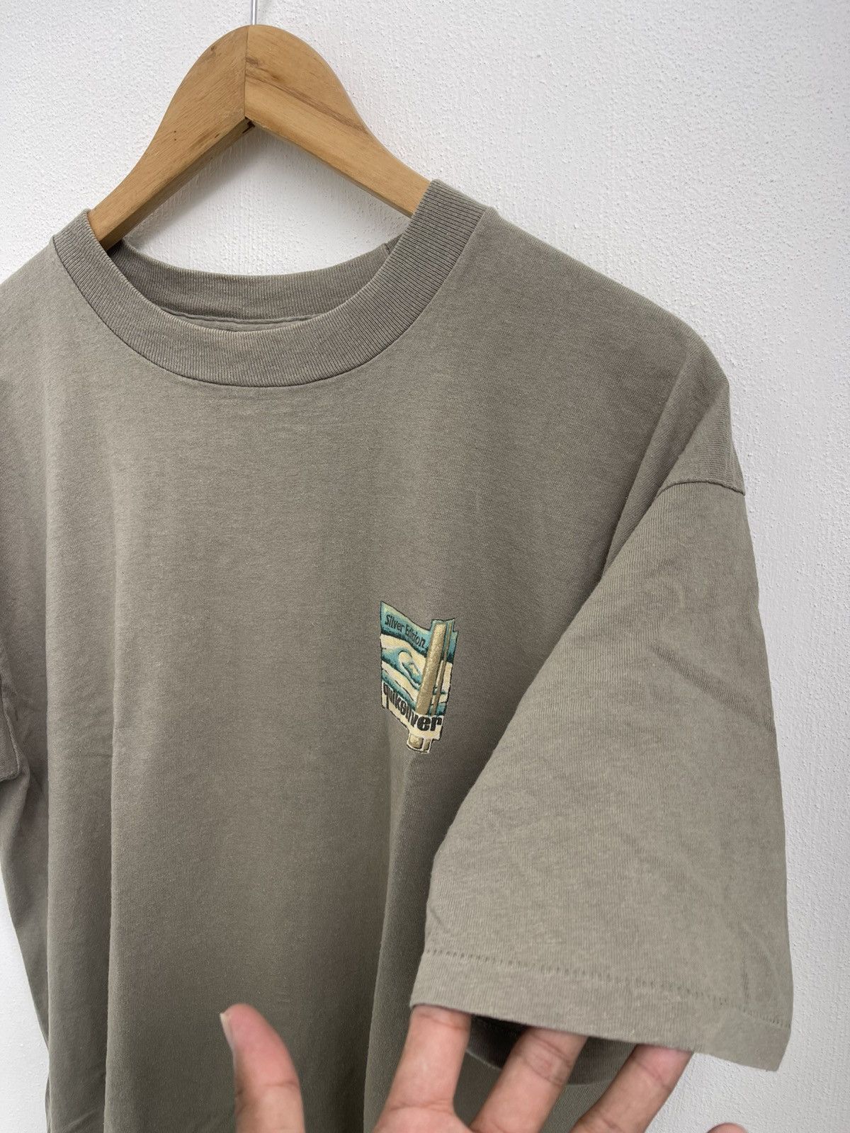 Quiksilver Vintage 90s Quiksilver tee Size US L / EU 52-54 / 3 - 8 Thumbnail