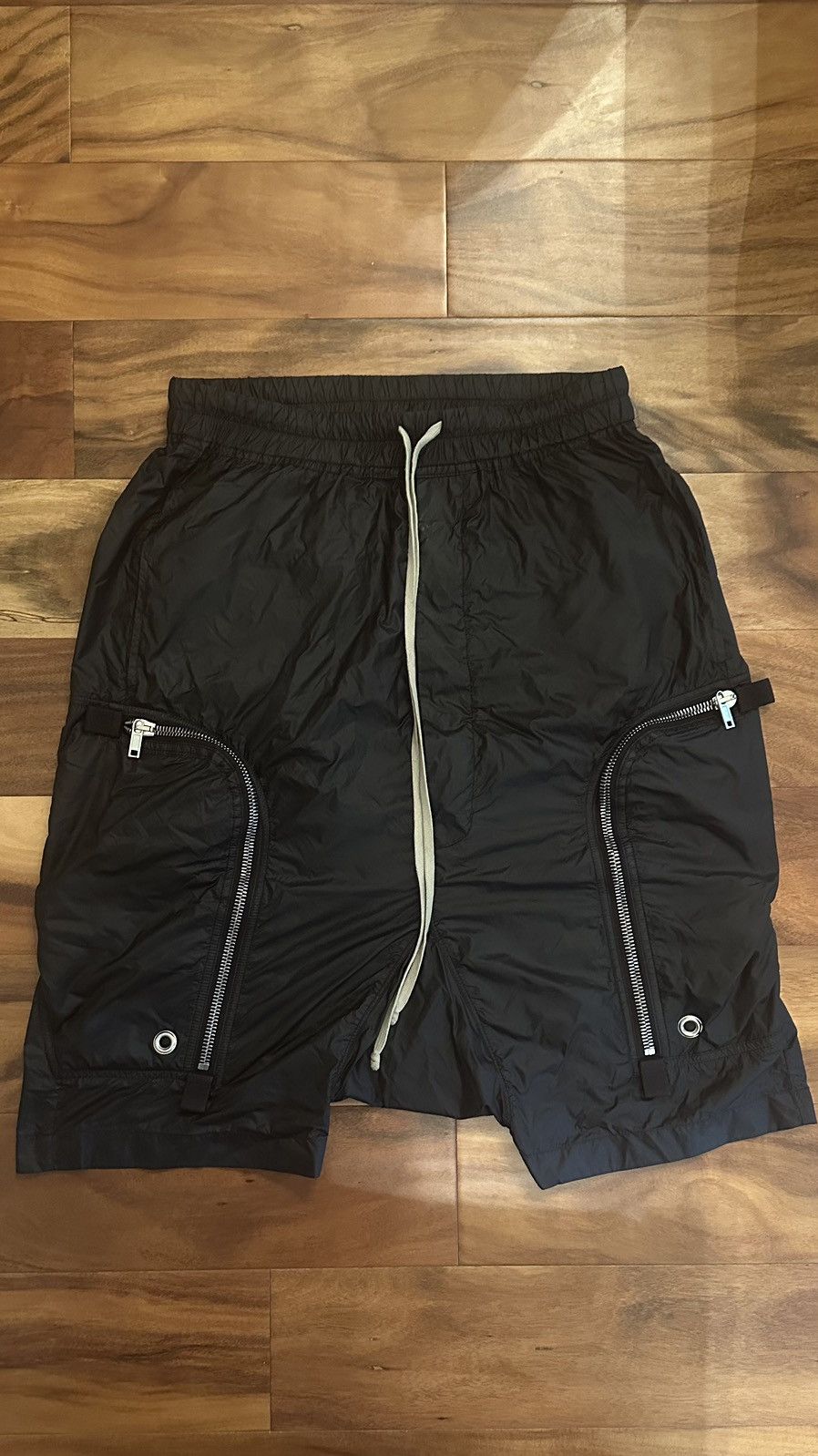 Rick Owens DRKSHDW Pod Shorts Men Black Bottoms