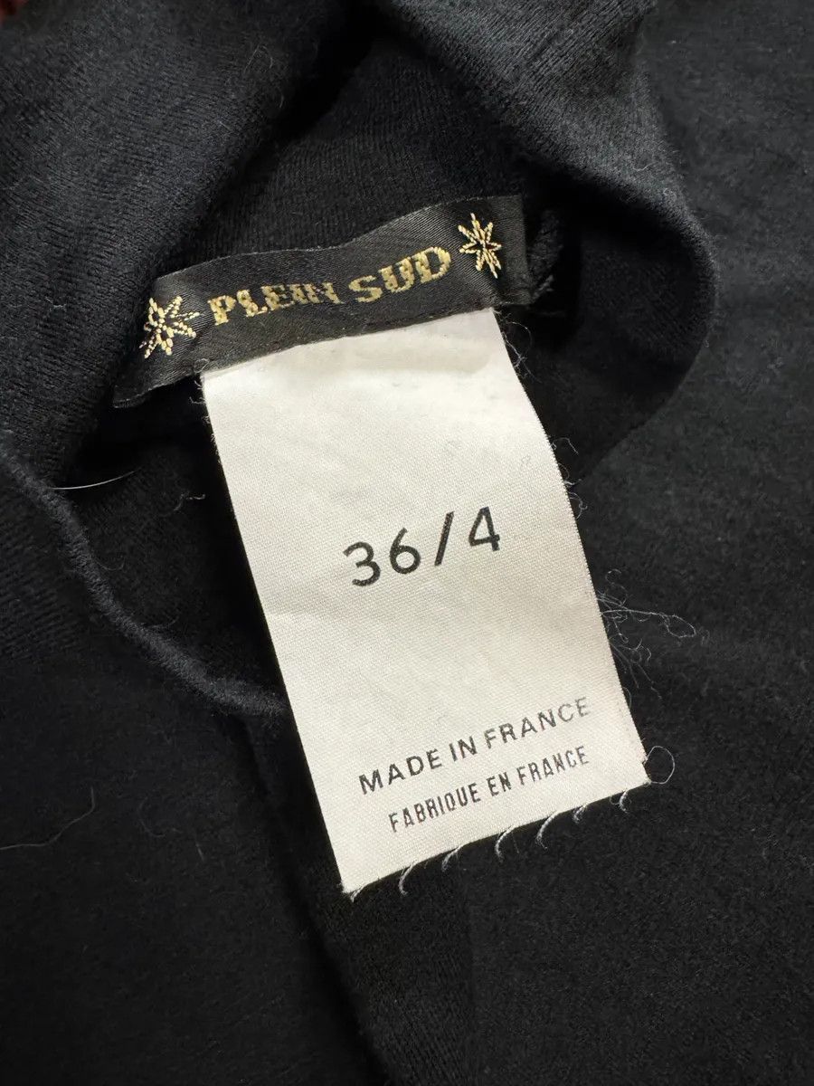 Vintage Plein Sud Black High Neck Midi Dress Size S / US 4 / IT 40 - 7 Thumbnail