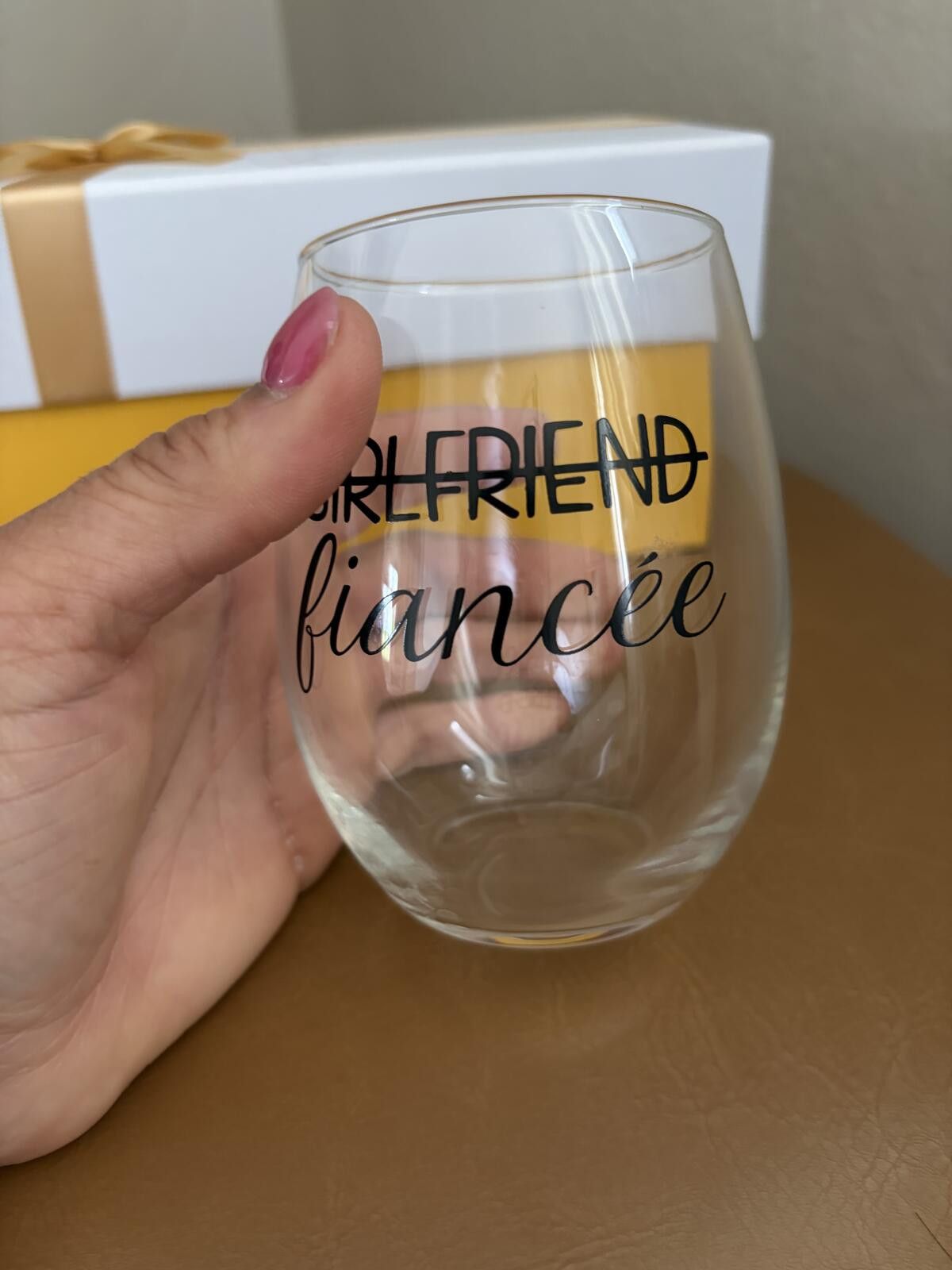 Other New fiancé glasses set of 2 Size ONE SIZE - 4 Thumbnail