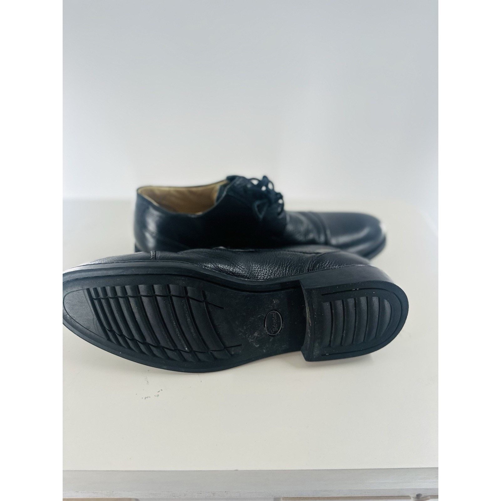 Belvedere Studio Belvedere Black Leather Business Dress Shoes Brazil Size US 6 / EU 39 - 11 Thumbnail