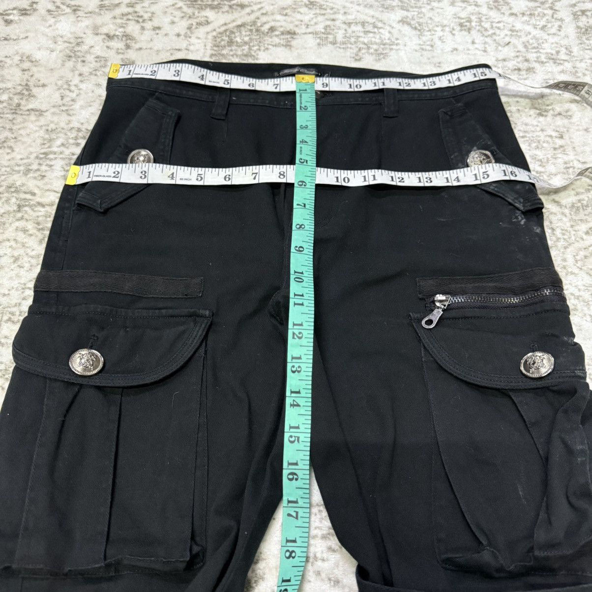 Le Grande Bleu (L.G.B.) Japanese Brand Saucy Cool Bondage Cargo Pants Size US 30 / EU 46 - 6 Thumbnail