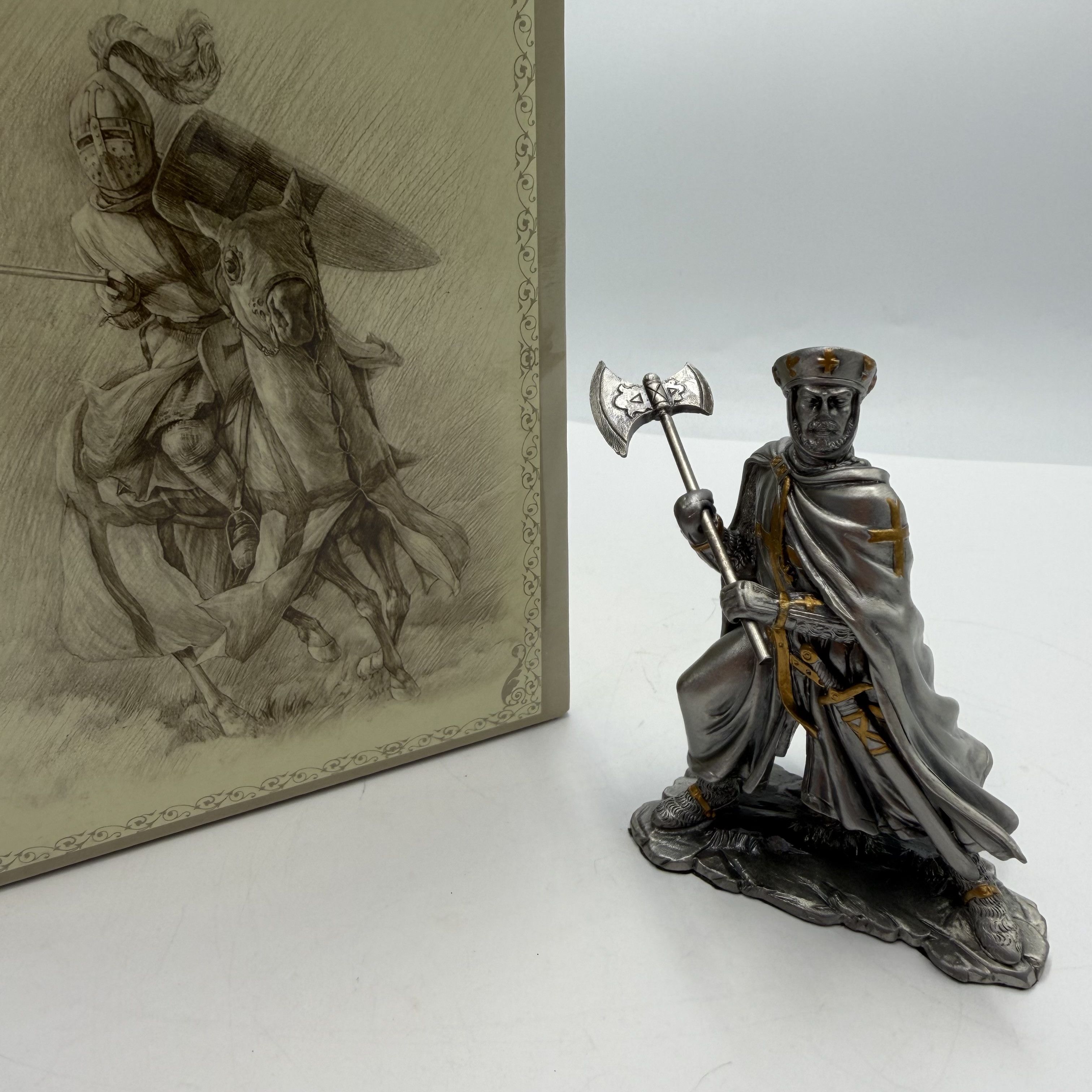 Other Vintage Veronese Crusader Knight Figurine Medieval Warrior Size ONE SIZE - 7 Thumbnail