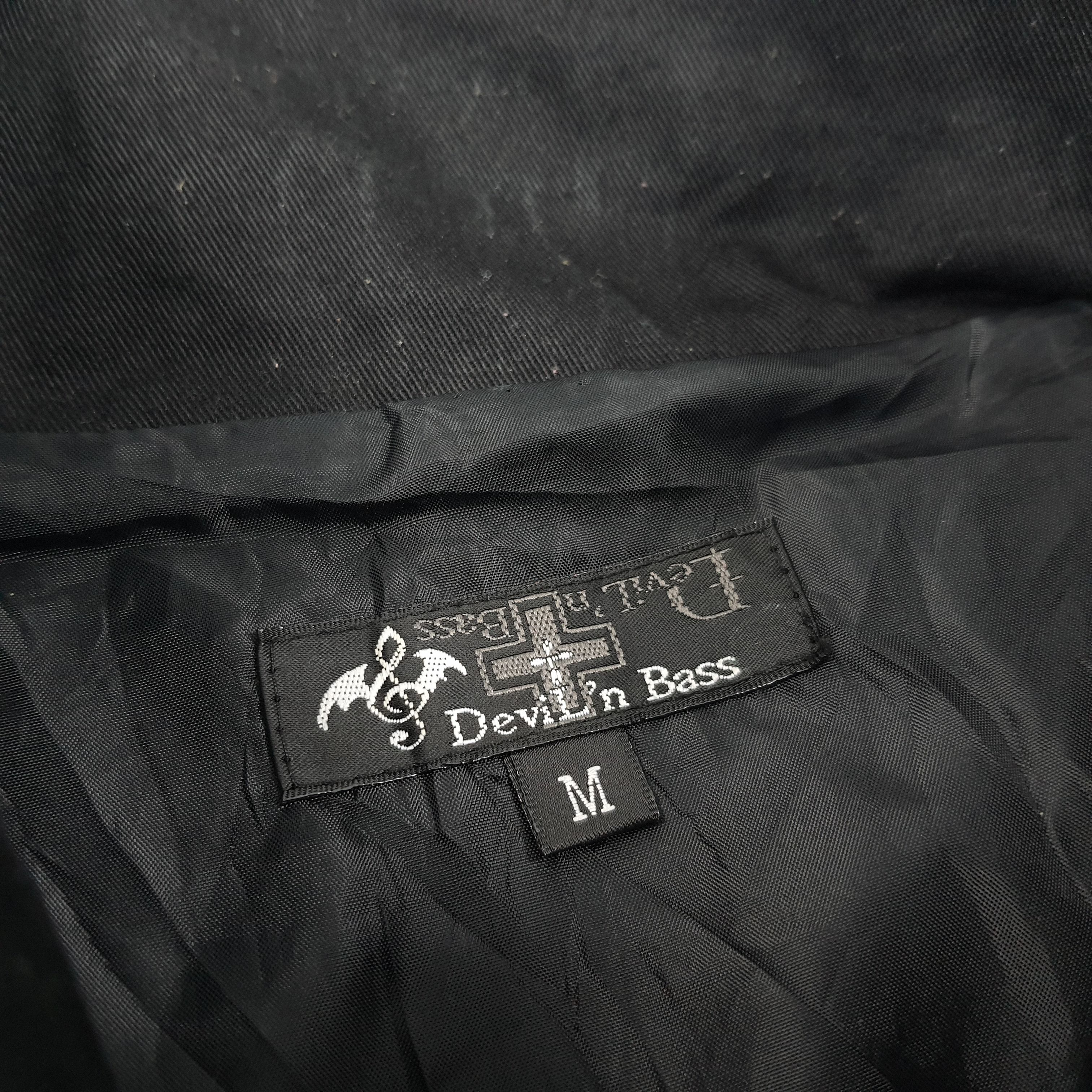 Japanese Brand × Seditionaries × Vintage Vintage Devil'n Bass Punk Seditionaries Custom Jacket C215N9 Size US XS / EU 42 / 0 - 6 Thumbnail
