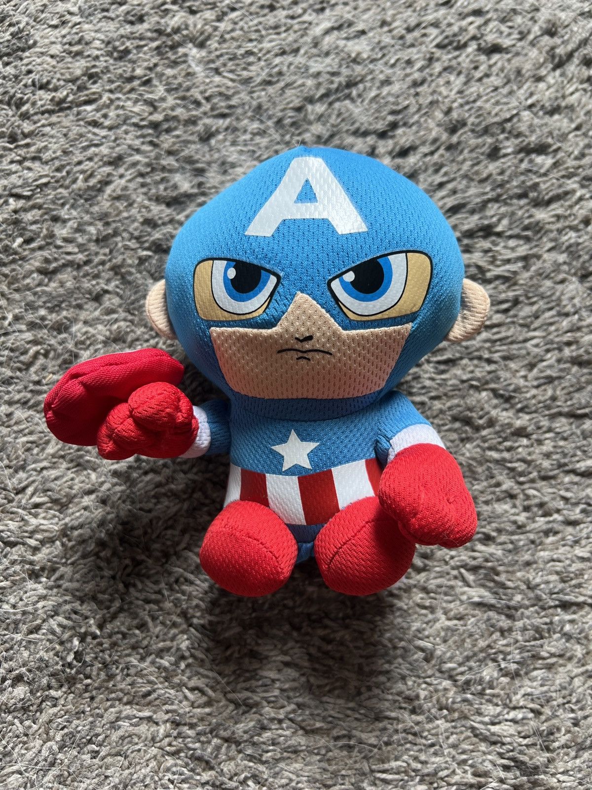 Marvel Comics 2022 Marvel Ty Captain America Beanie Baby Size ONE SIZE - 1 Thumbnail