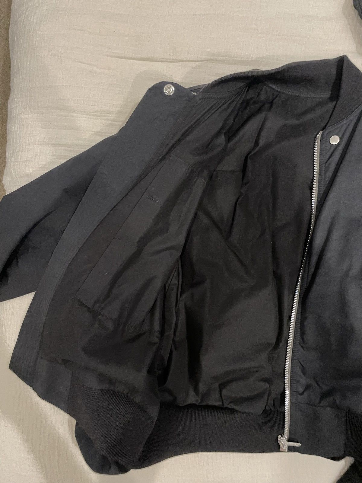 Rick Owens Drkshdw Drkshdw bomber jacket with draped back Size 42 Size M / US 6-8 / IT 42-44 - 3 Thumbnail