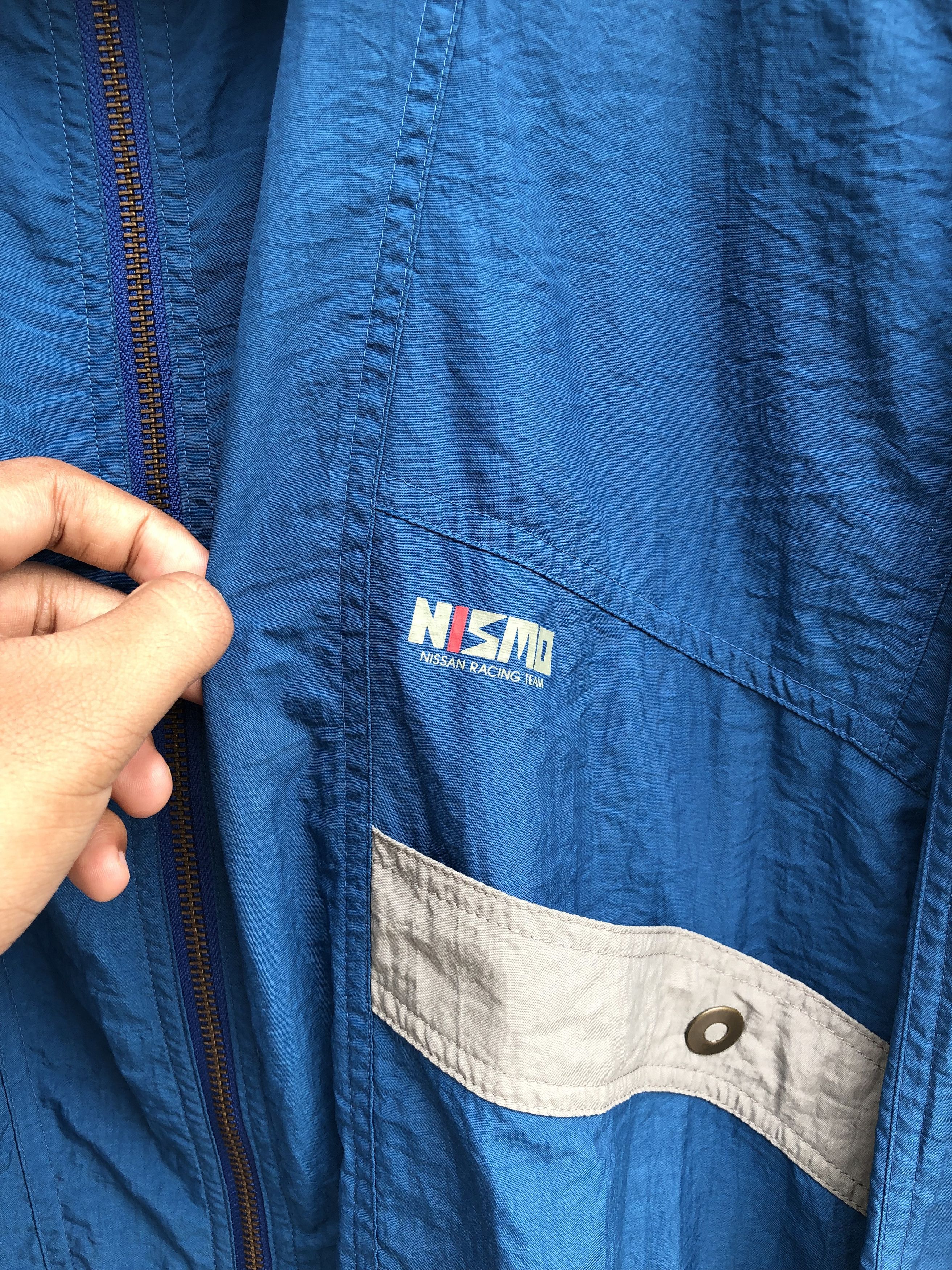 Nissan 90s Nismo Nissan Racing Team nylon jacket Size US L / EU 52-54 / 3 - 4 Thumbnail