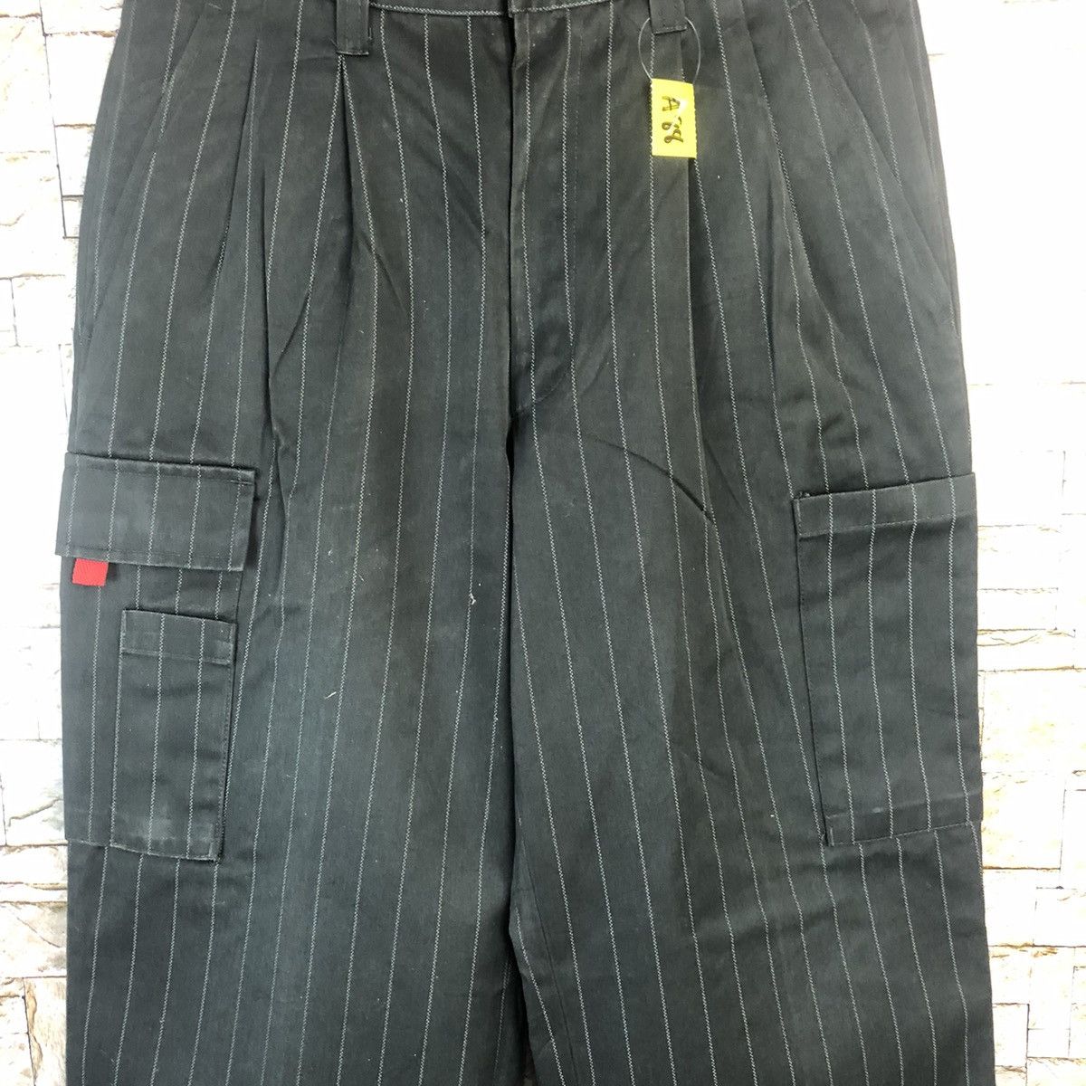 Coca Cola Coca Cola Black Stripe Cargo Multipocket Pants #A88 Size US 31 - 5 Thumbnail