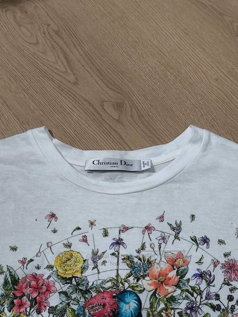 Dior Dior Back flower plant animal printed round neck FW22 T-sh Size XS / US 0-2 / IT 36-38 - 3 Thumbnail