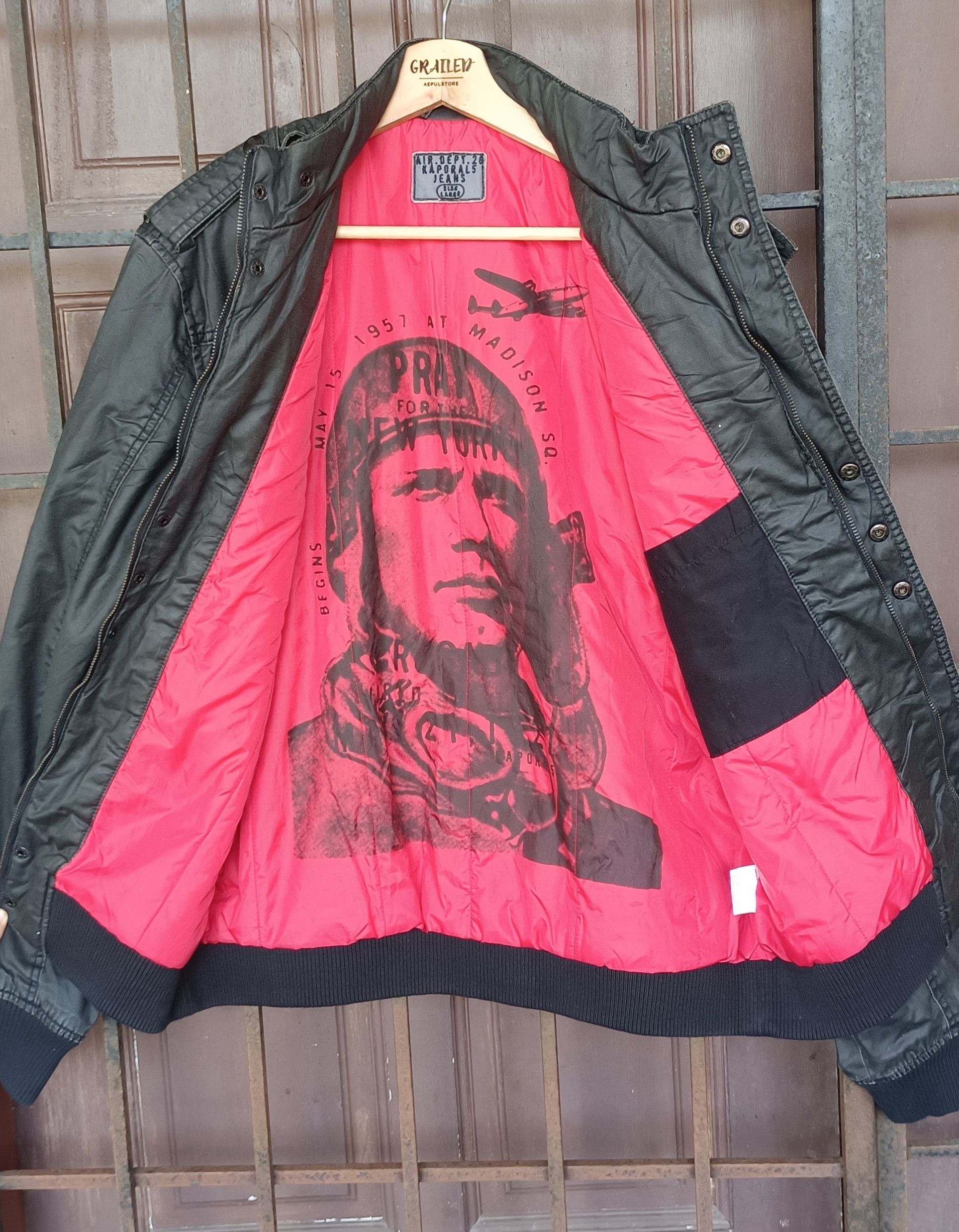 If Six Was Nine Vintage🔥Koparal5 Air Dept 20 Jacket Size US L / EU 52-54 / 3 - 1 Thumbnail