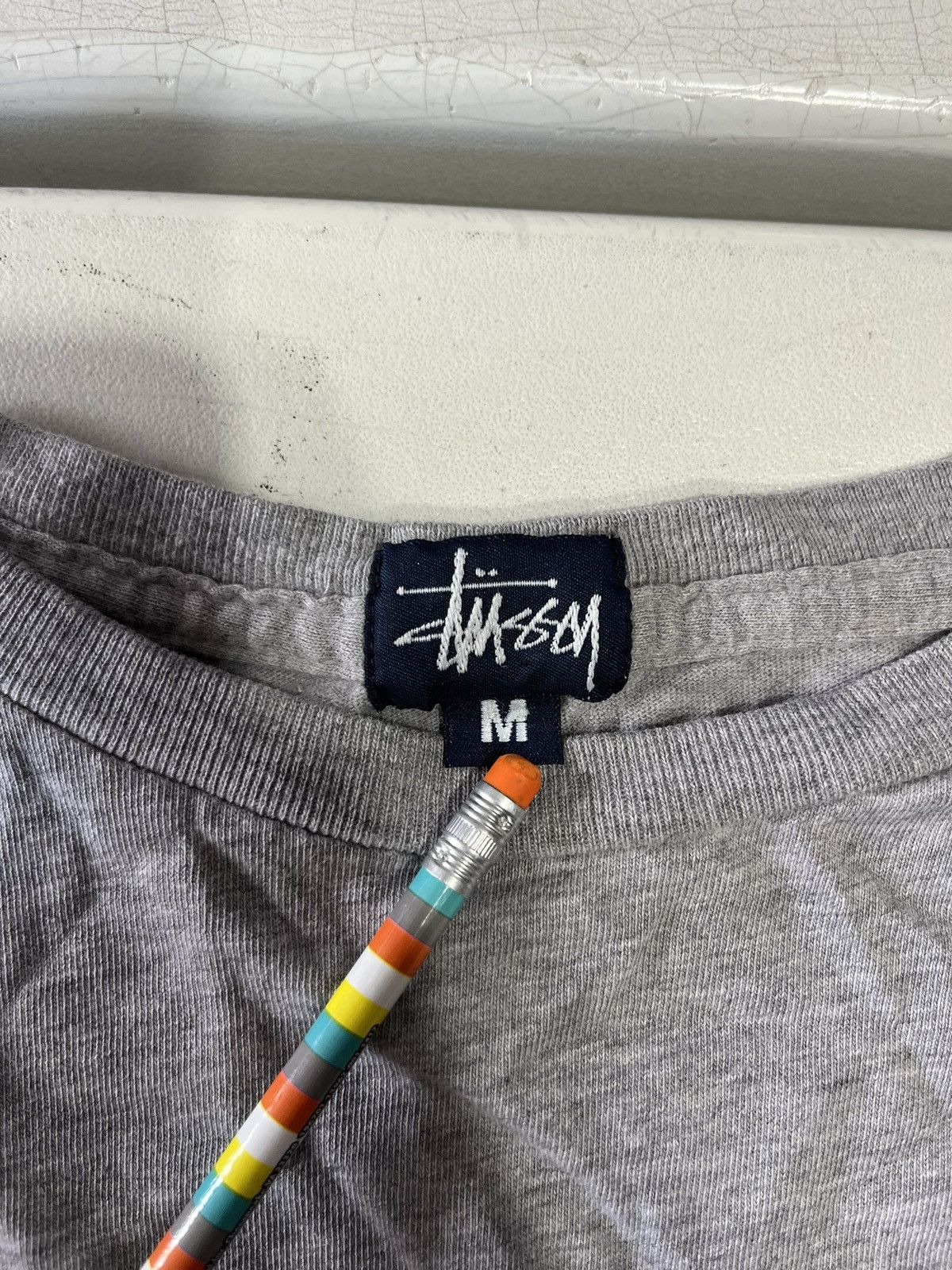 Stussy × Vintage Y2K stussy spell out hoodie Size US M / EU 48-50 / 2 - 3 Thumbnail
