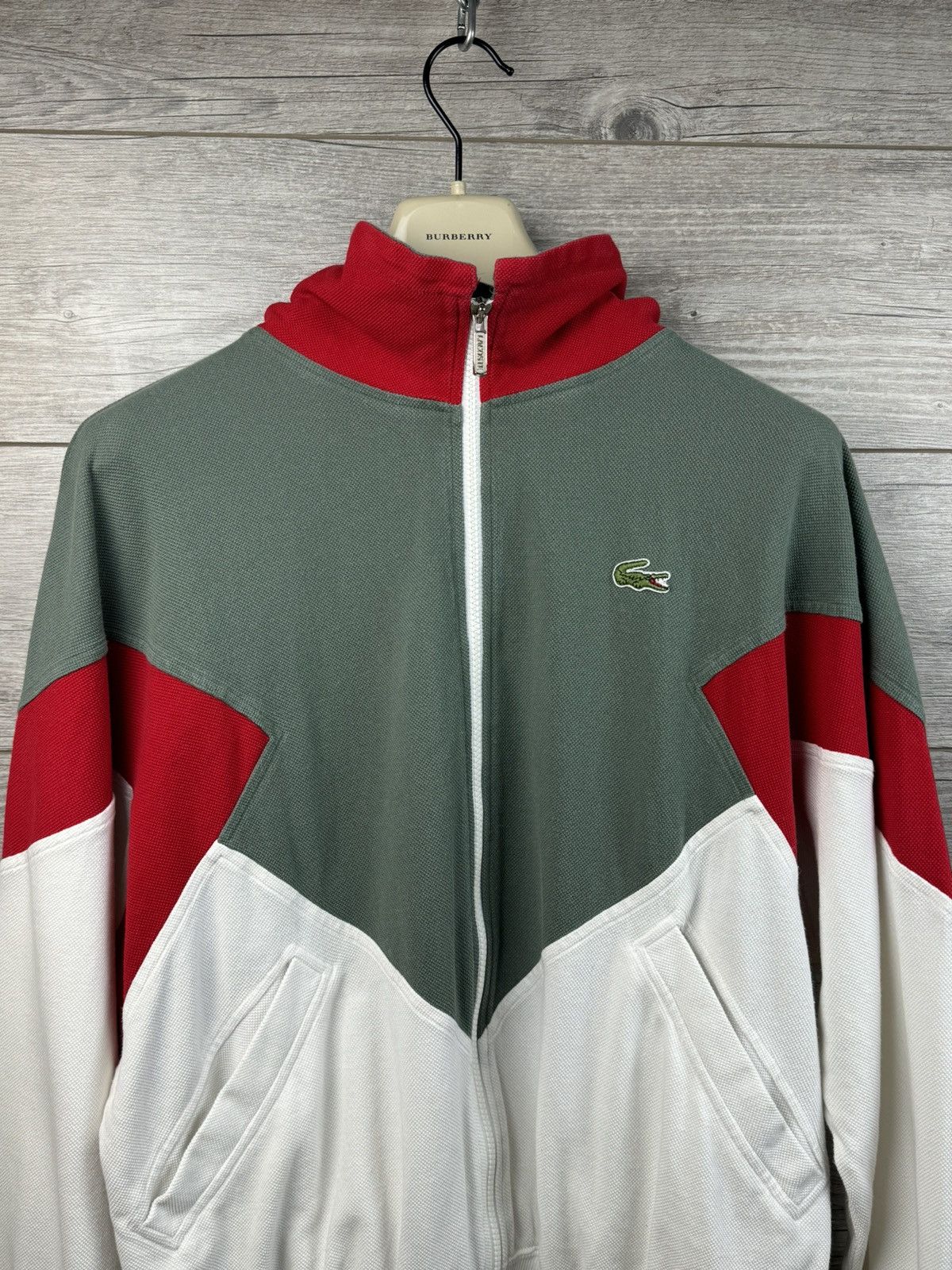 Lacoste Vintage Chemise Lacoste Olympic 90s Size L Size US L / EU 52-54 / 3 - 12 Thumbnail