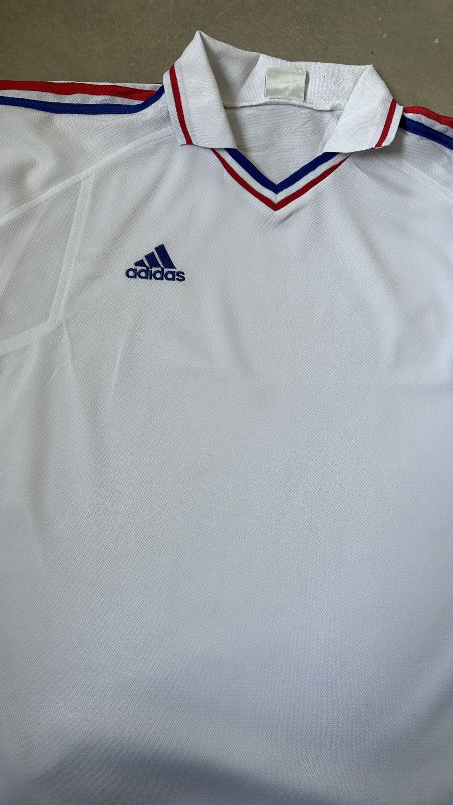 Adidas VINTAGE ADIDAS VENTEX FRANCE TEMPLATE JERSEY Size US L / EU 52-54 / 3 - 2 Thumbnail