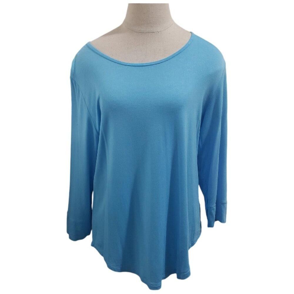 Designer CT1831 Patchington Light Blue 3/4 Sleeve Tee M Size M / US 6-8 / IT 42-44 - 1 Thumbnail