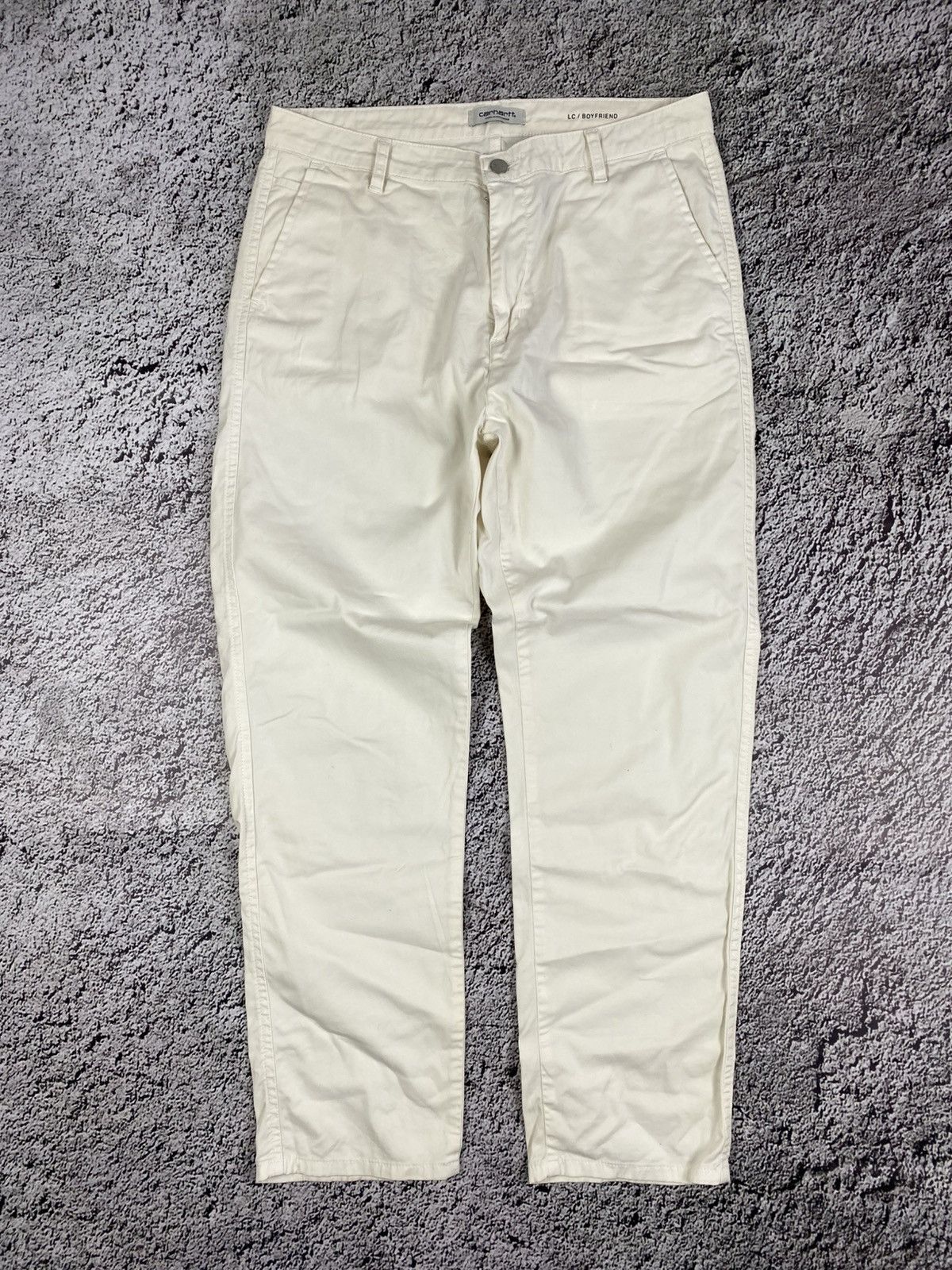 Carhartt Vintage Y2K Carhartt cream boyfriend pants streetwear 00s 30 Size 30" / US 8 / IT 44 - 1 Thumbnail