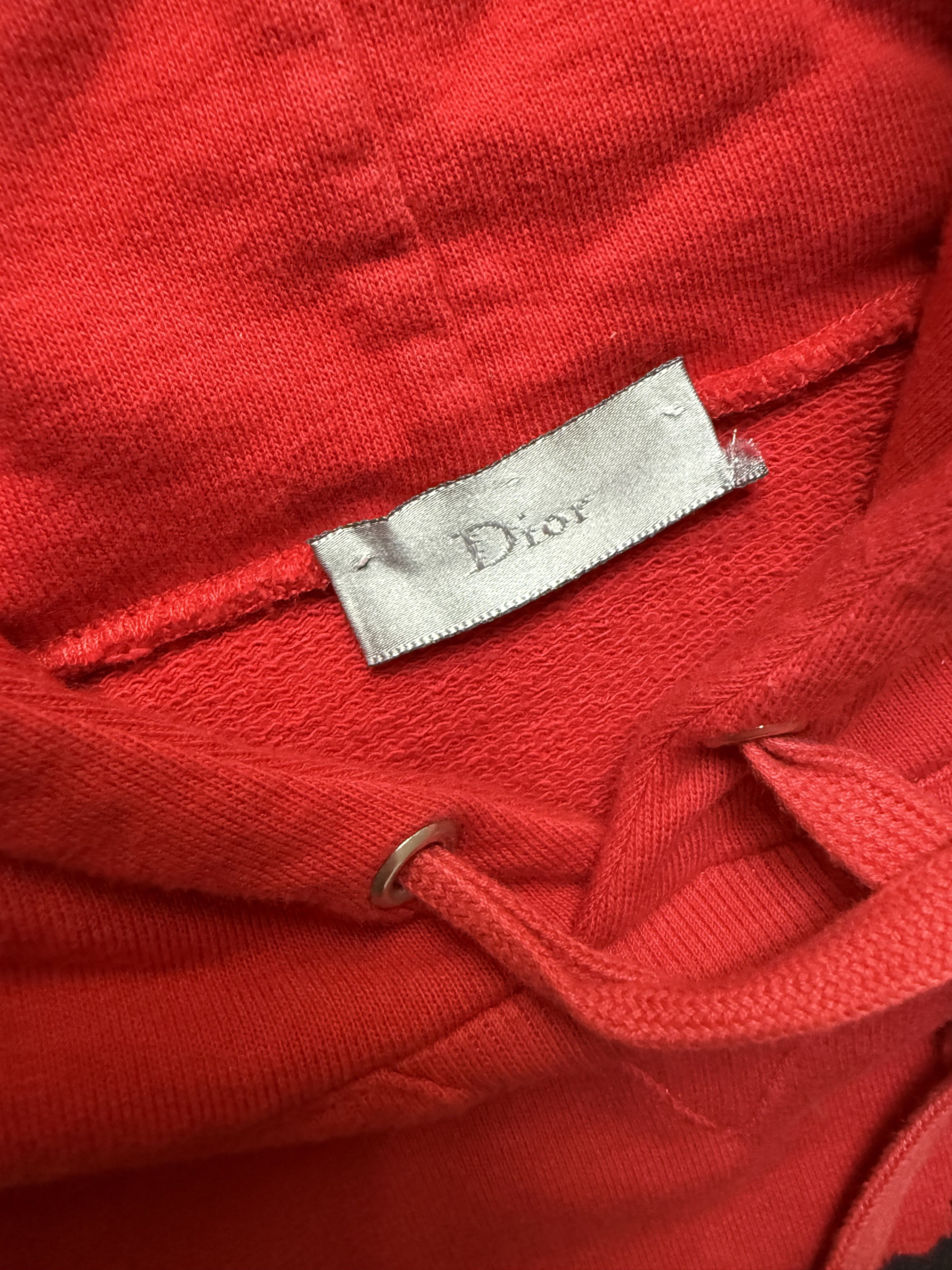 Dior homme ss07 “bruce lee palms” hoodie by Hedi Slimane