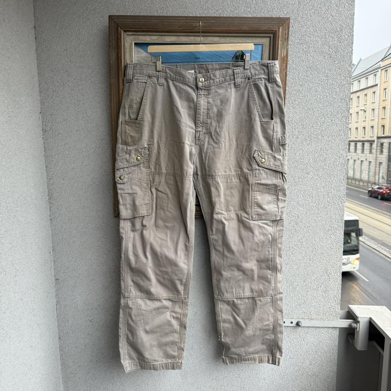 Carhartt Vintage 90s Cargo Beige Made in Mexico Oversize