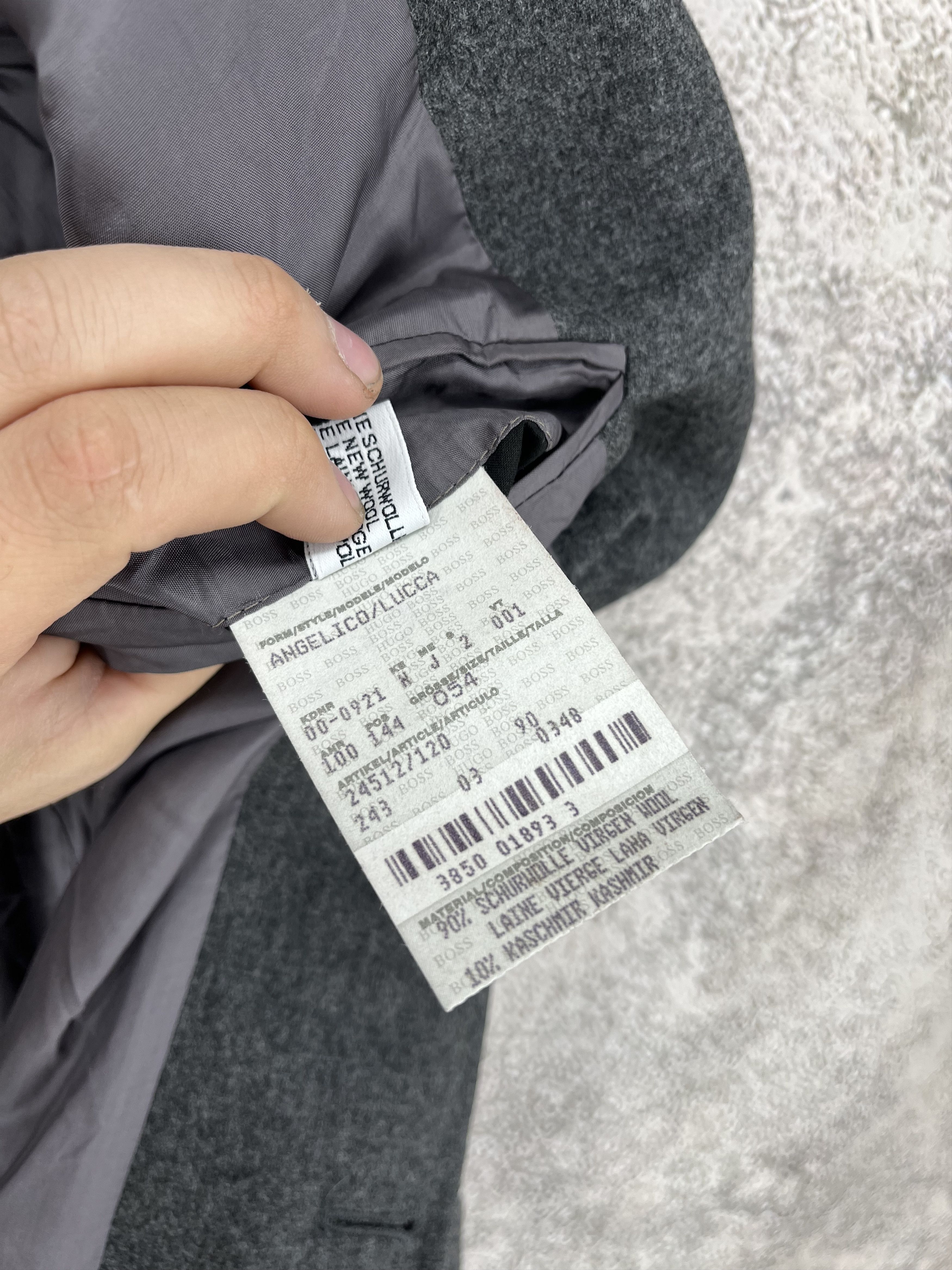 Hugo Boss HUGO BOSS Loro Piana Mens Wool Cashmere Blend Sports Blazer Size 50R - 10 Thumbnail