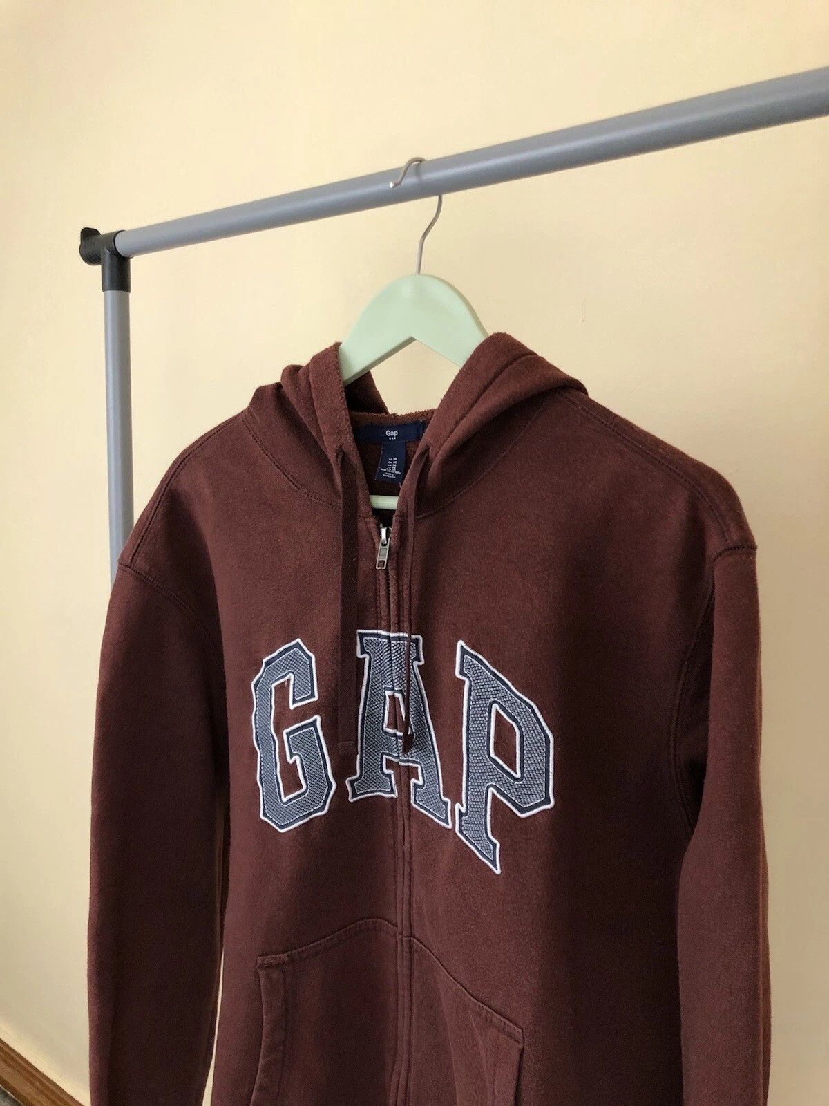 Gap Gap Vintage Zip Hoodie Mens Size M Embroidered Logo Size US M / EU 48-50 / 2 - 3 Thumbnail