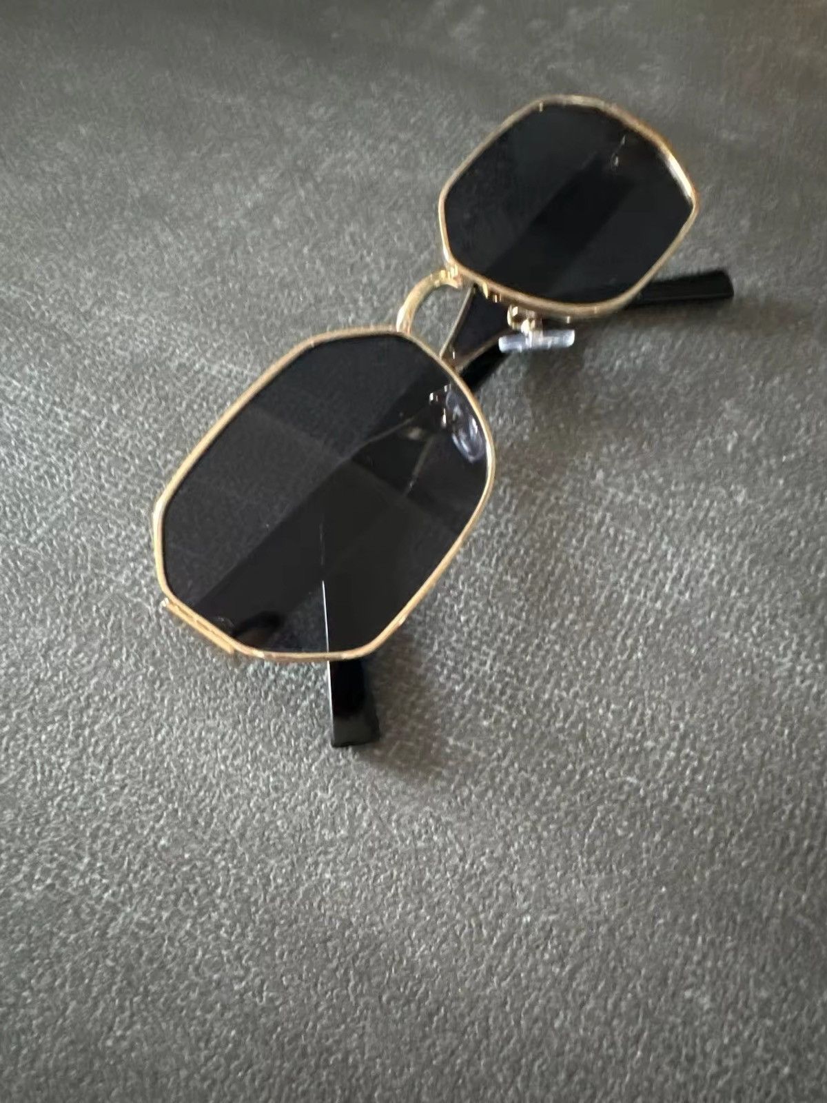 Other Retro Metal Rectangle Sunglasses Size ONE SIZE - 1 Thumbnail