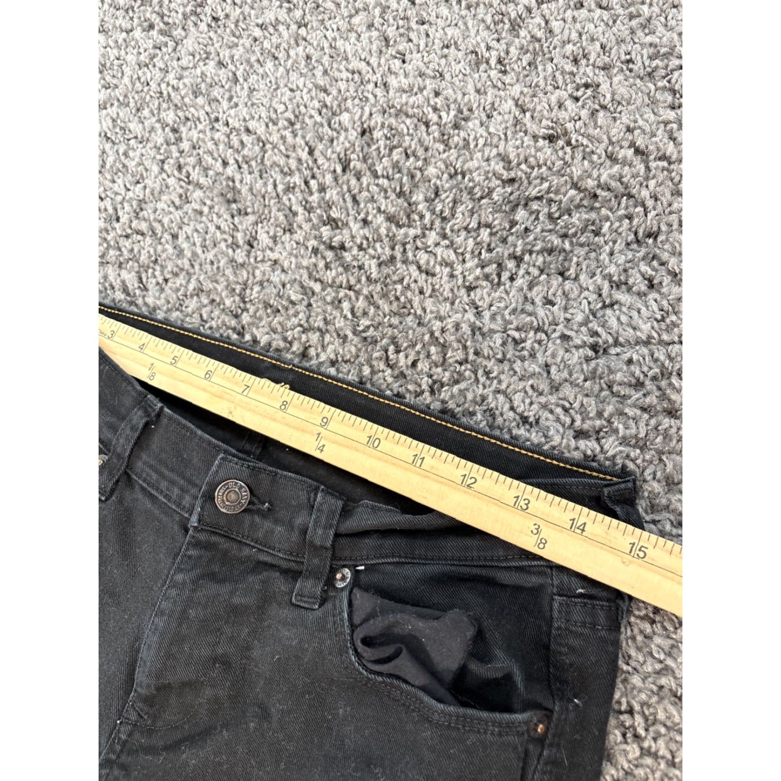 Old Navy VINTAGE Old Navy Womens Jeans 30x31 Flare Boot Denim Low Rise Blue 90s Retro Jeans Womens Size 30" / US 8 / IT 44 - 4 Thumbnail