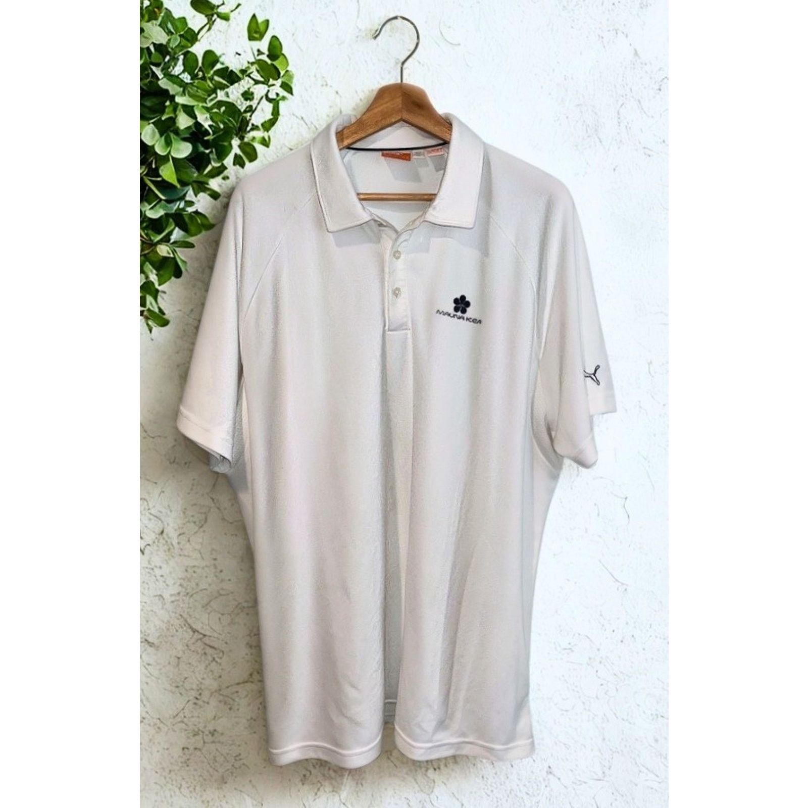 Puma Mauna Kea Hawaii Resort Puma Golf Polo Shirt White Men’s 2XL Size US XXL / EU 58 / 5 - 6 Thumbnail