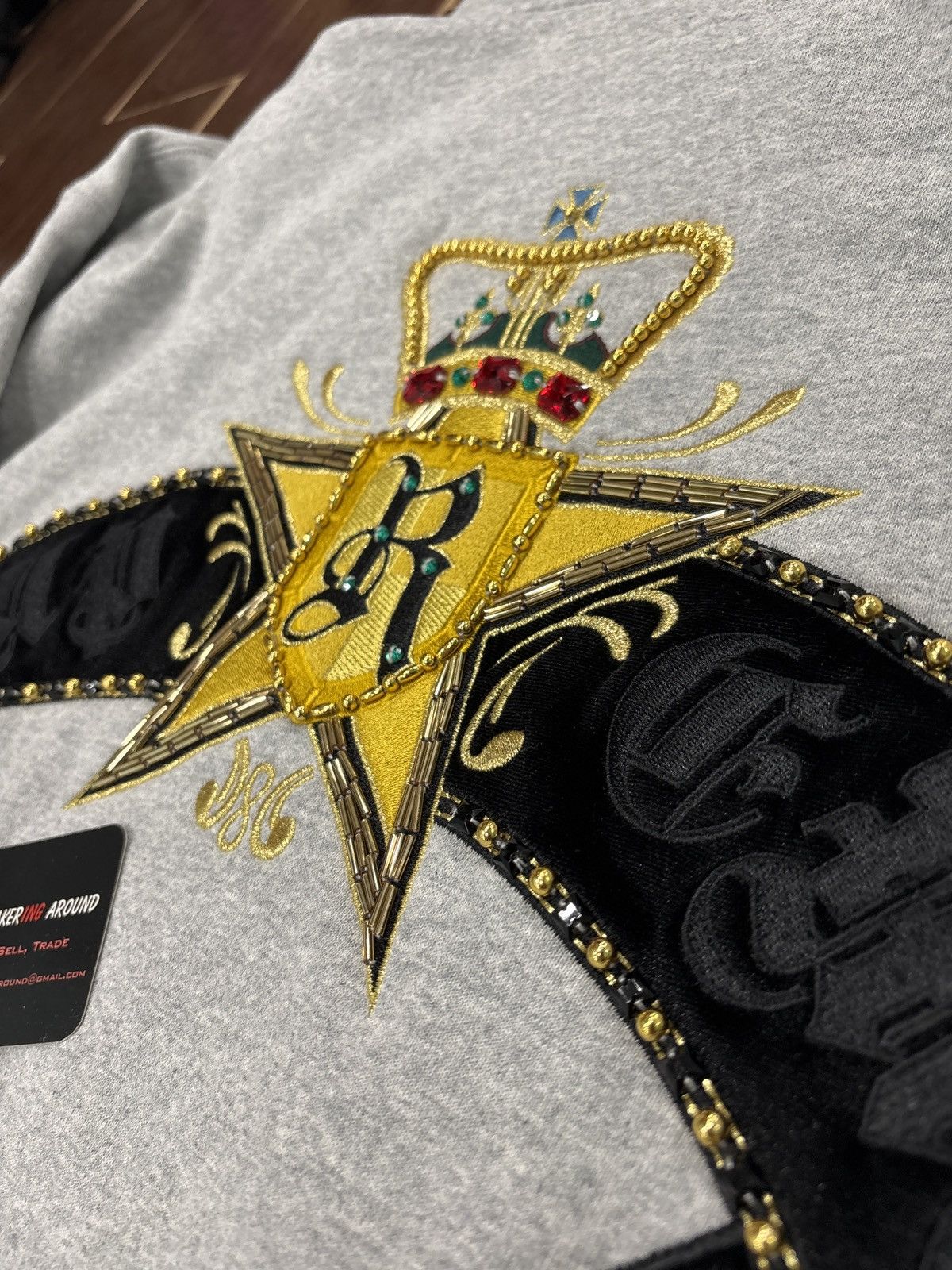 Supreme BRAND NEW Supreme Crest Zip Up Hoodie Size XL Size US XL / EU 56 / 4 - 3 Thumbnail