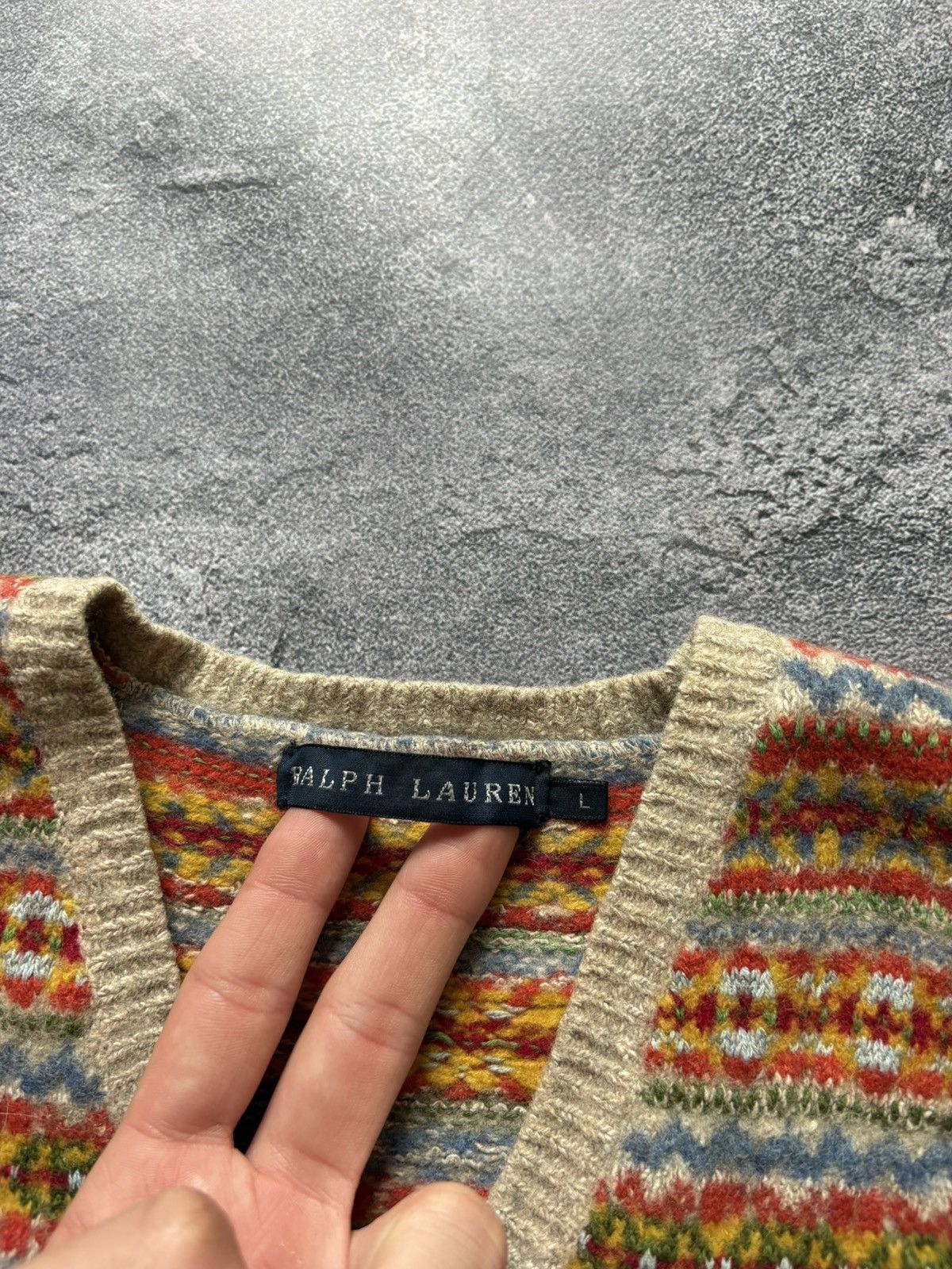 Polo Ralph Lauren Vintage Polo Ralph Lauren Fair Isle Luxury Knit Vest Rare Size XXS / US 00 / IT 34 - 6 Thumbnail
