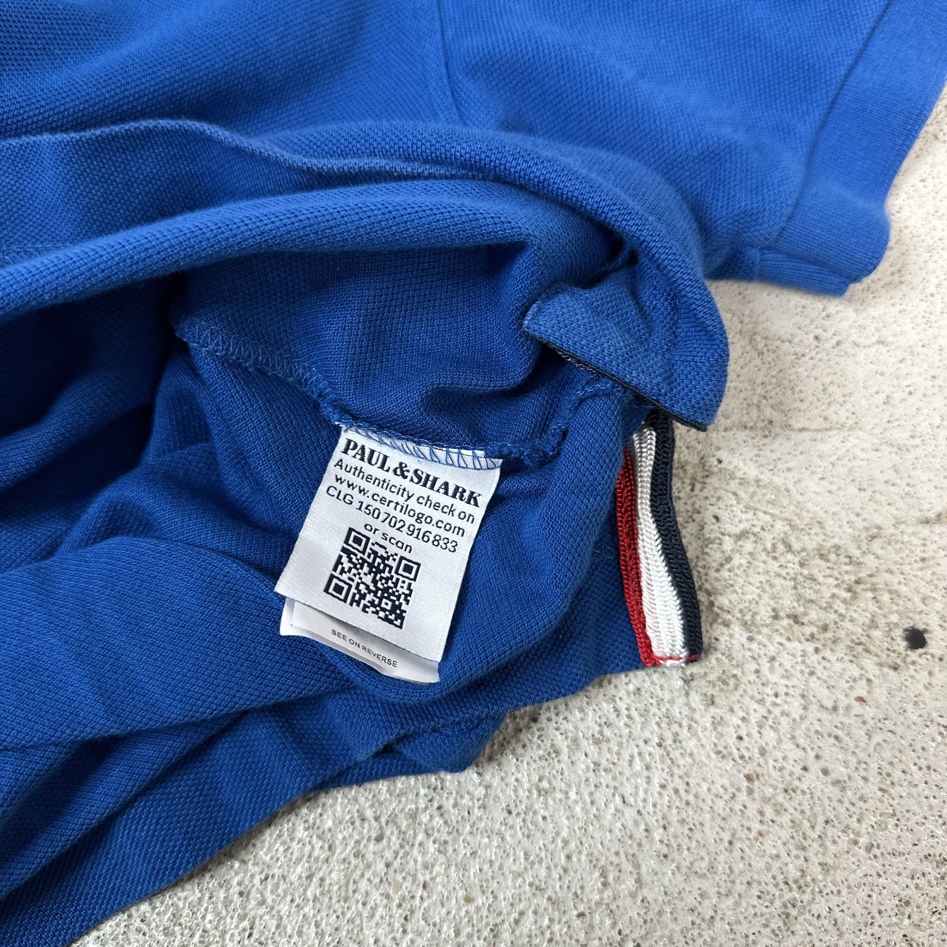 Paul & Shark × Vintage Paul&Shark Polo t-shirt Size US XXL / EU 58 / 5 - 7 Thumbnail