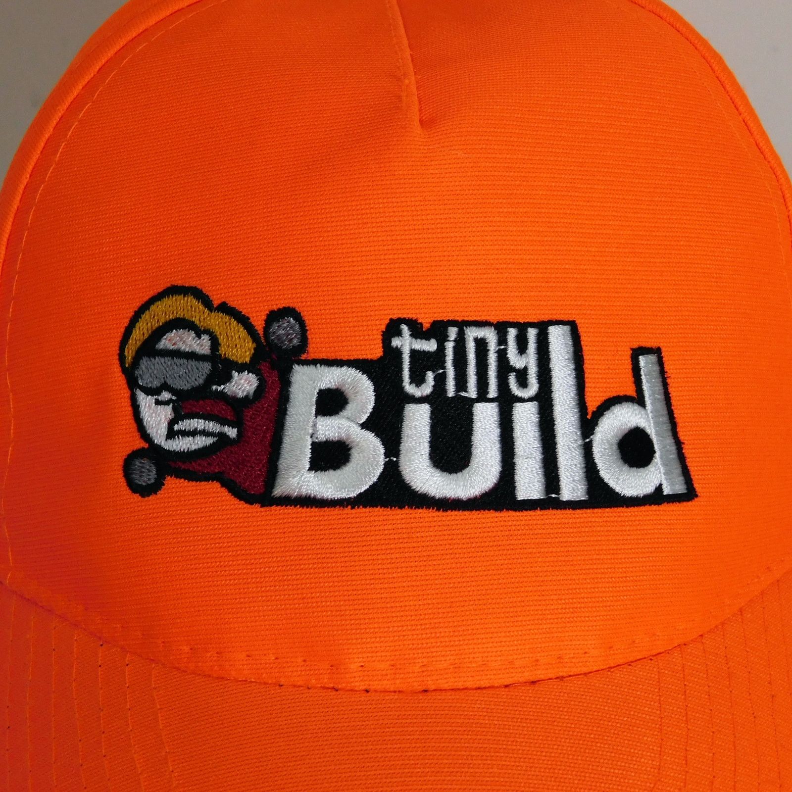 Nissan TinyBuild Games Hat Tiny Build Orange Black Adjustable Size ONE SIZE - 2 Thumbnail