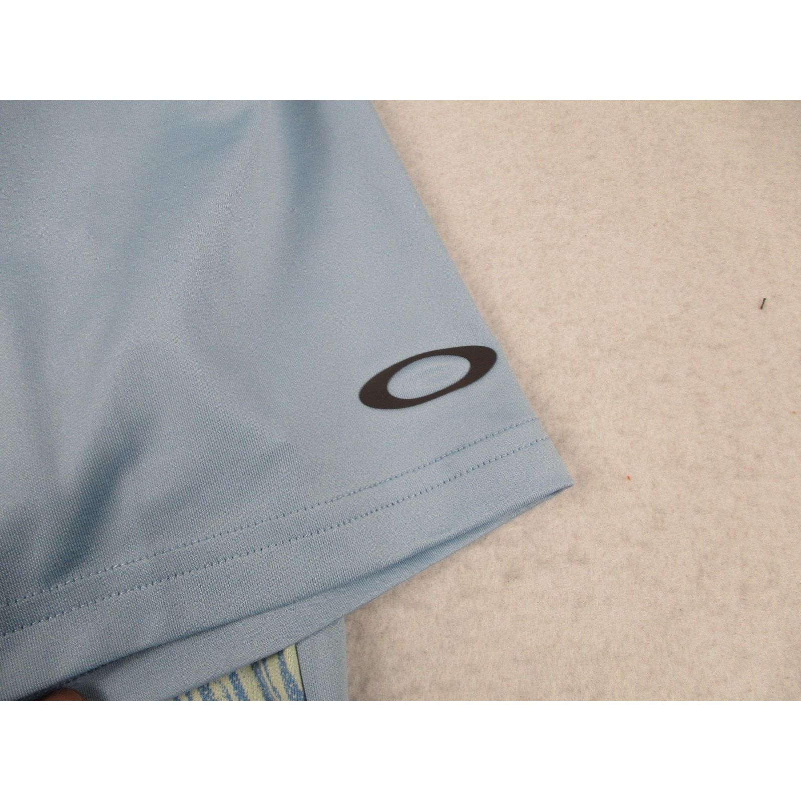 Oakley Oakley Reduct Hydrolix Polo Shirt Mens 2XL Blue Palm Golf Size US XL / EU 56 / 4 - 6 Thumbnail