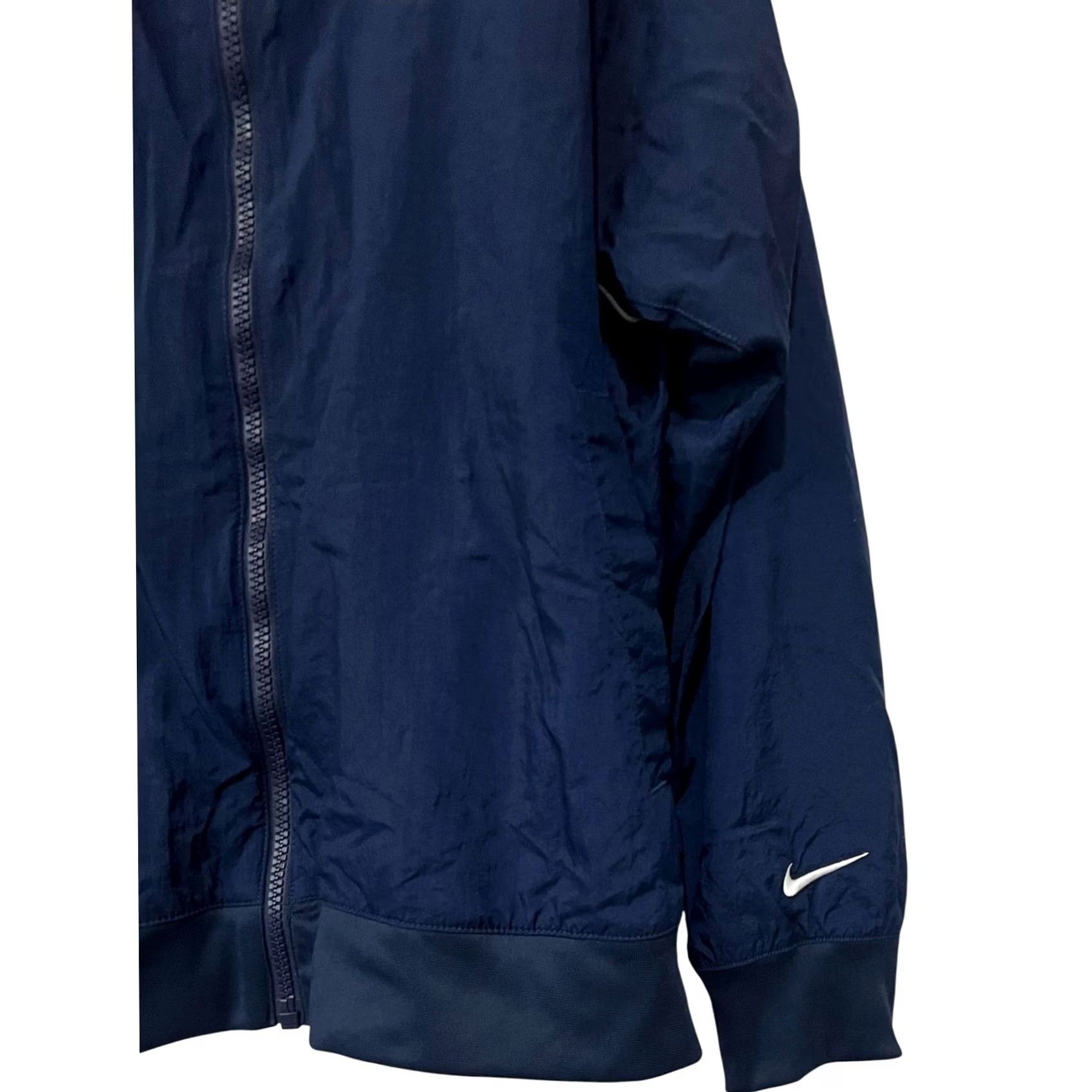 Nike Nike 75th Anniversary NBA Jacket Windbreaker XL/2XL Blue Unisex Adults Long Sleeve Zip Pockets Nylon Size US XXL / EU 58 / 5 - 5 Thumbnail
