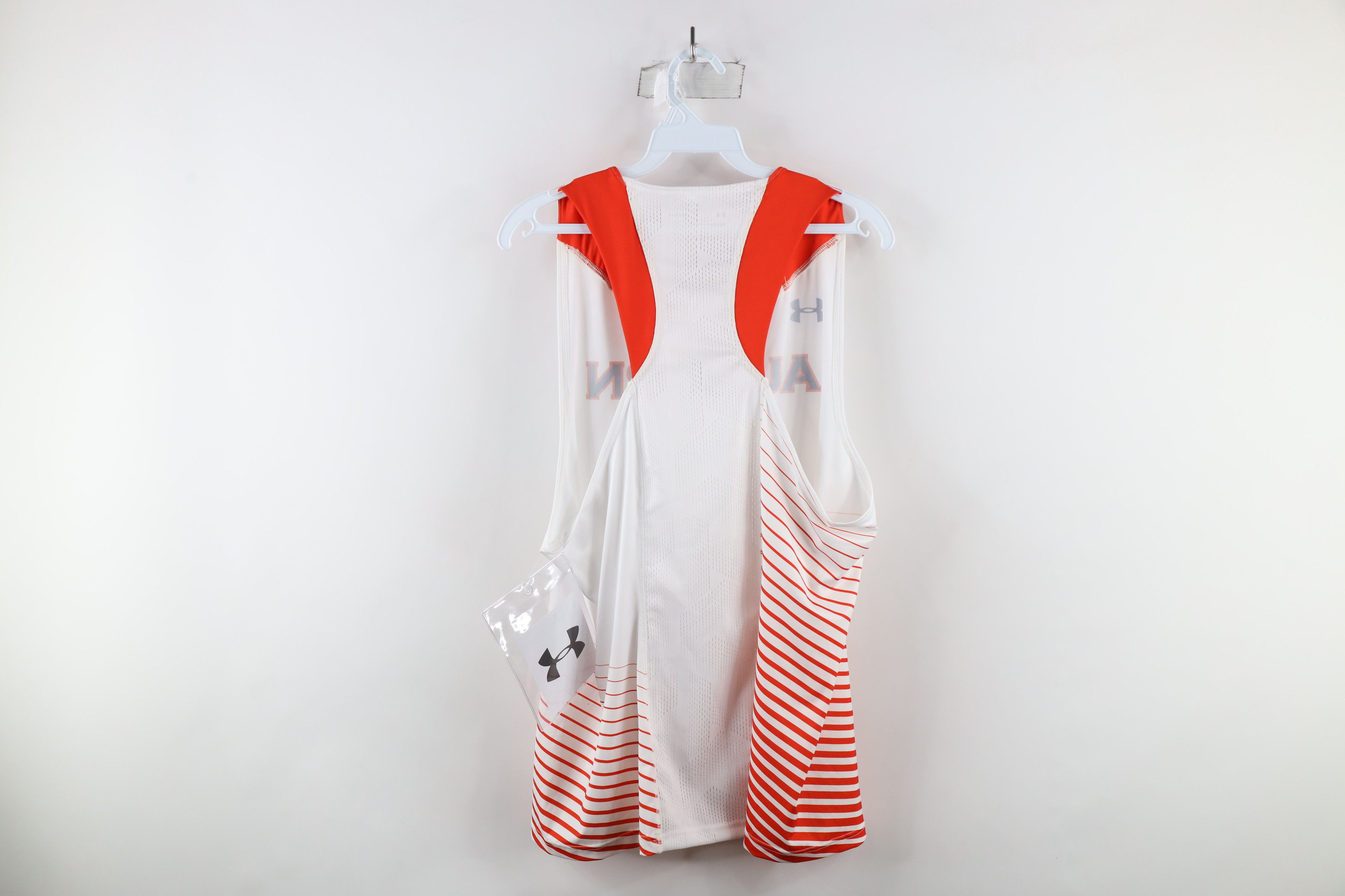 Under Armour × Vintage New Under Armour University Track & Field Jersey Singlet Size US L / EU 52-54 / 3 - 11 Thumbnail