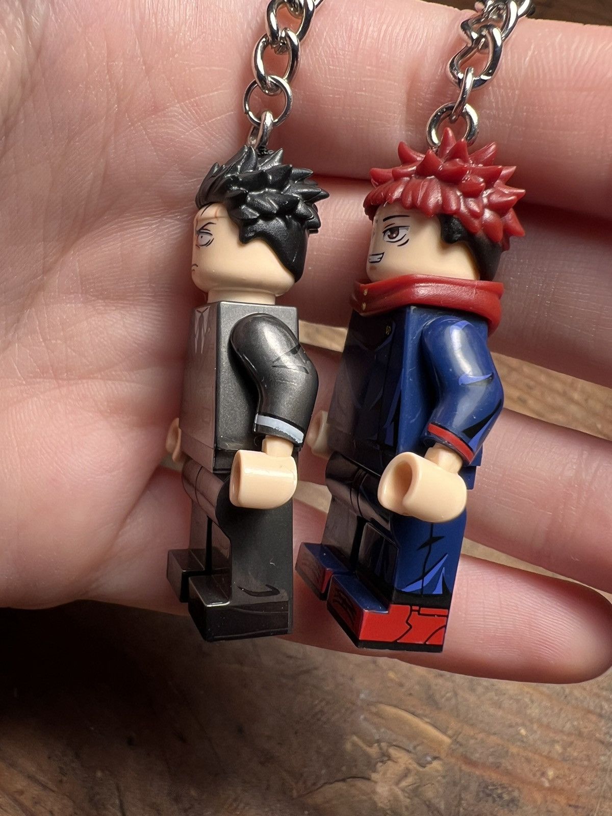 Anime Yuhu Hirono Jujutsu Kaisen anime minifigure keychain keyring Size ONE SIZE - 6 Thumbnail