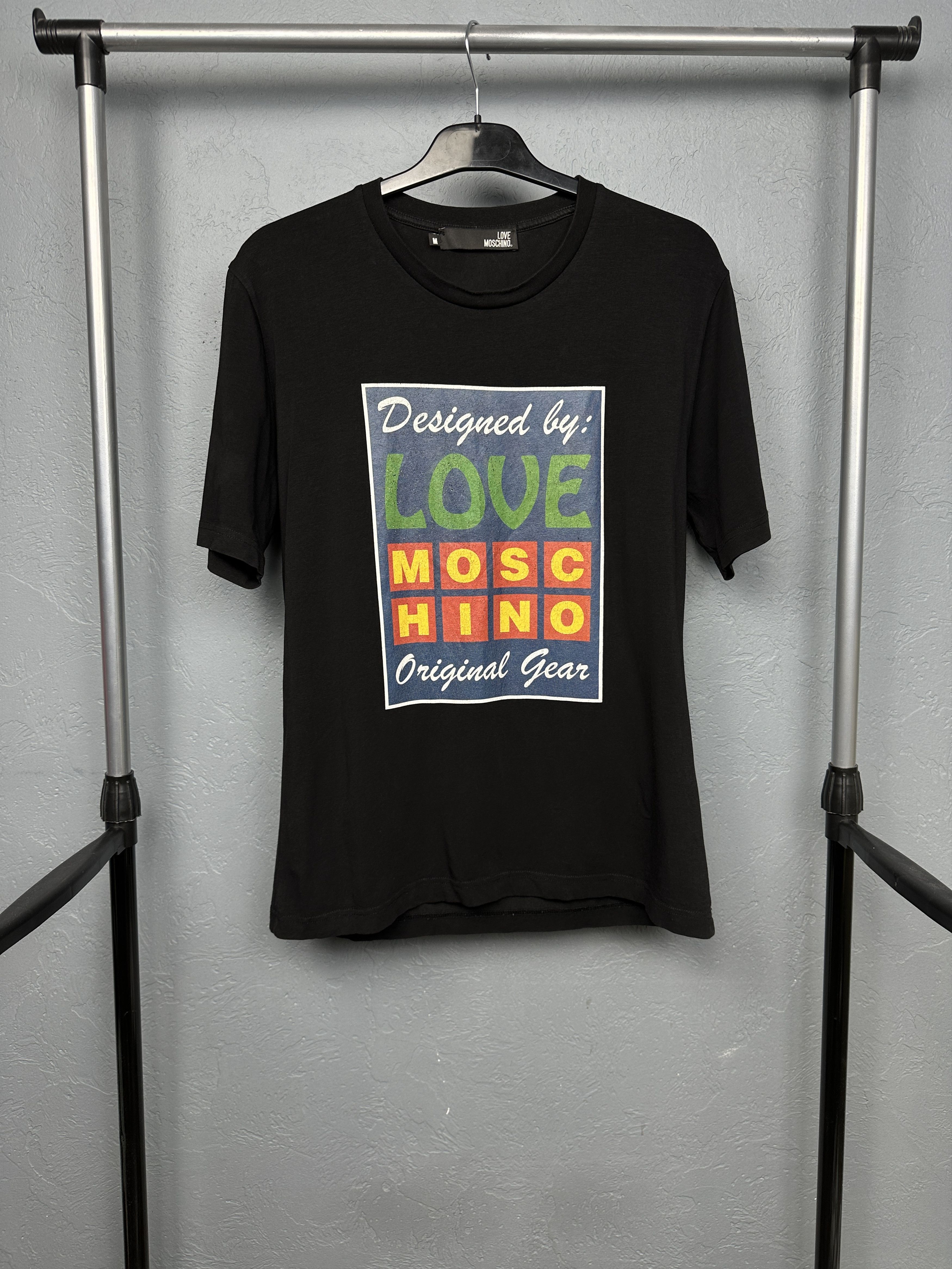 Moschino Love Moschino Mens T-Shirt Tee Size US M / EU 48-50 / 2 - 1 Thumbnail