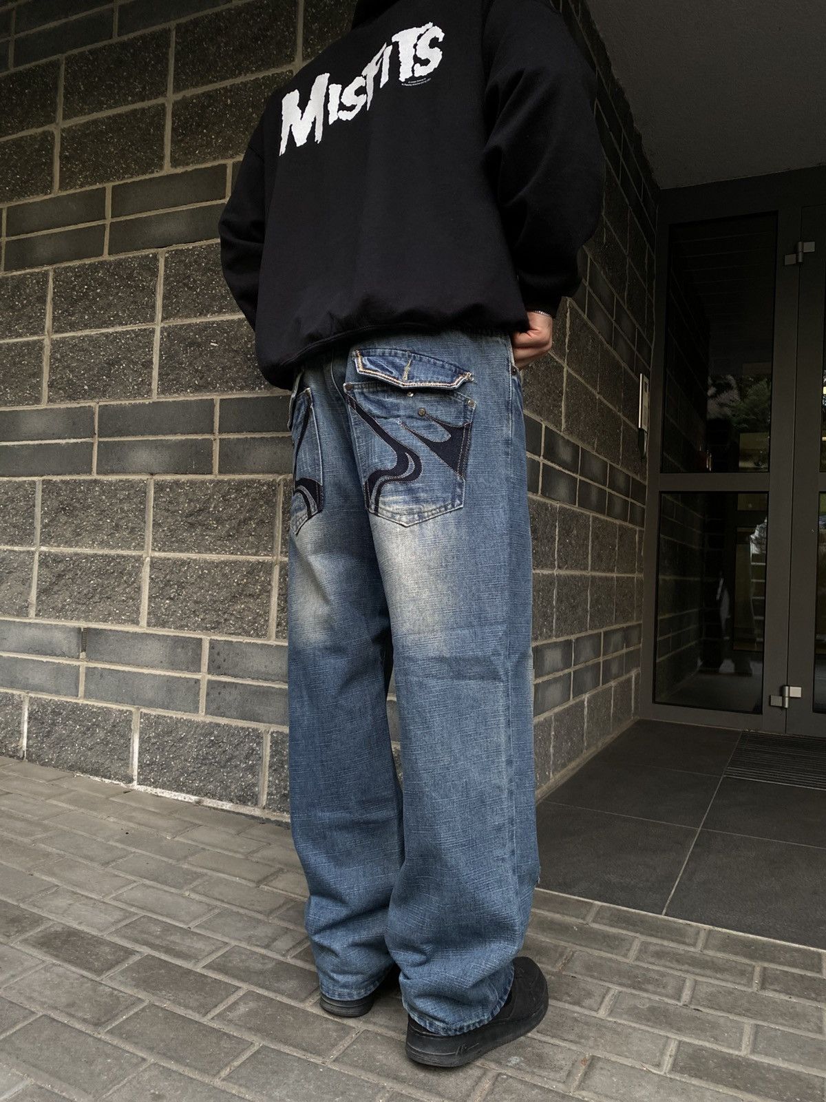 FUSAI × Japanese Brand × Vintage FUSAI Japanese Denim Pants y2k baggy drip Archive jeans Size US 40 / EU 56 - 1 Thumbnail