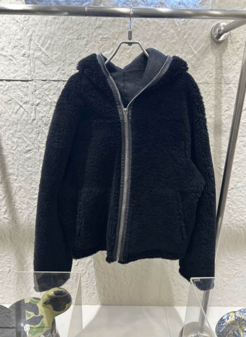 Rick Owens Rick Owens Black Fleece Hooded Jacket Size US XXS / EU 40 - 1 Thumbnail