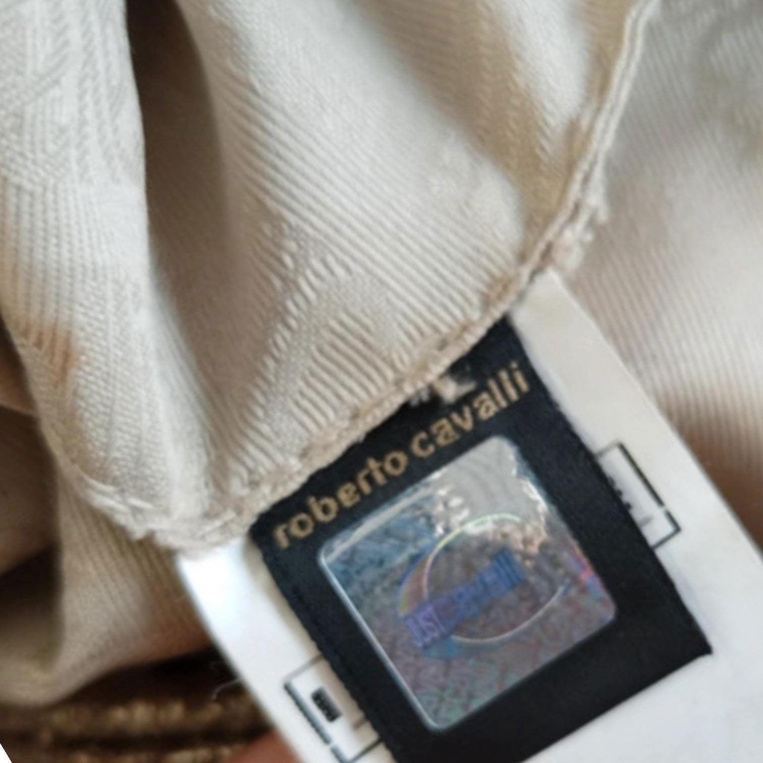 Roberto Cavalli The Cavalli Big Leather Shoulder Bag Size ONE SIZE - 8 Thumbnail