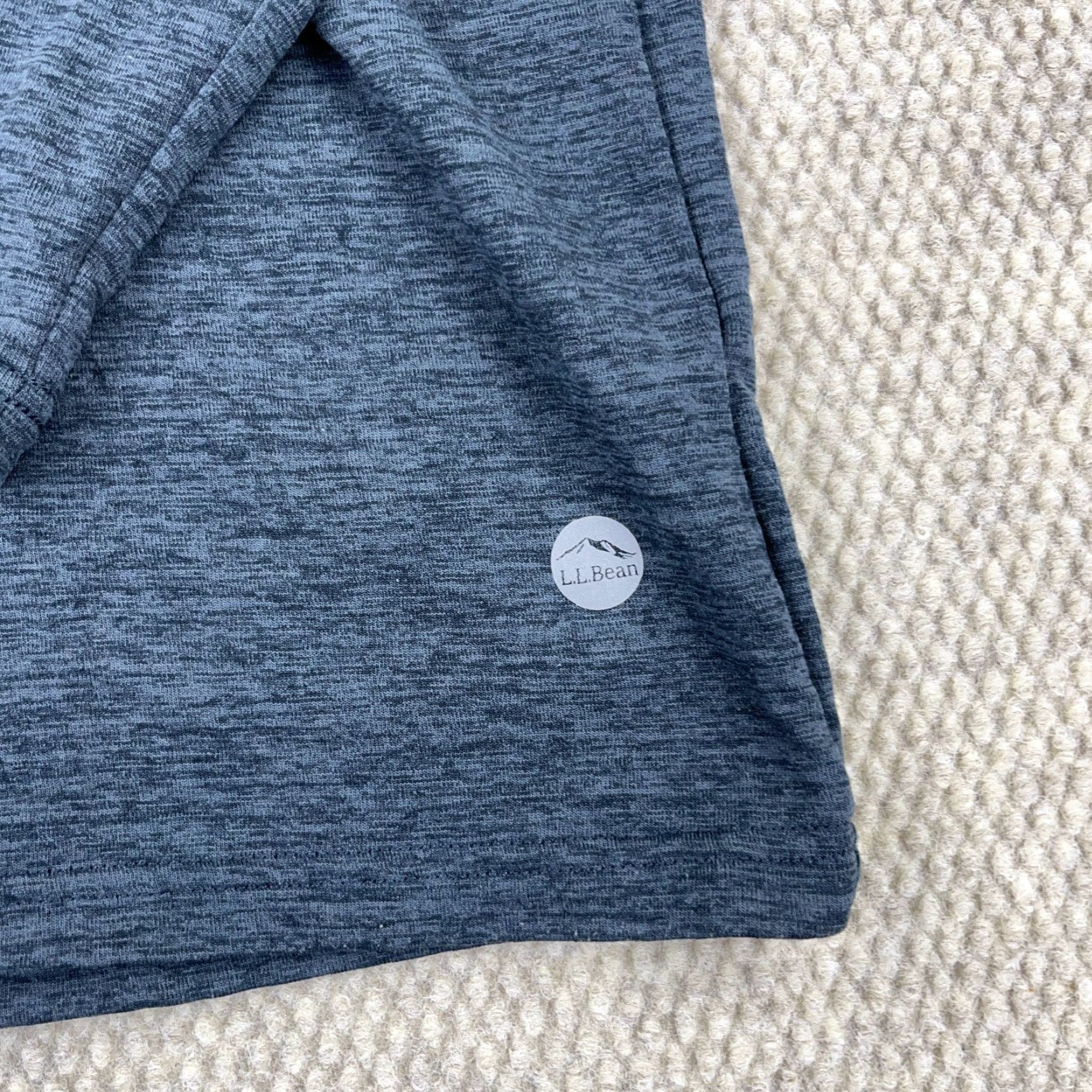Vintage LL Bean Sweater Men 2XL Blue Pullover 1/4 Zip Mock Neck Pullover Performance Wicking Activewear Casual Lightweight Size US XXL / EU 58 / 5 - 4 Thumbnail