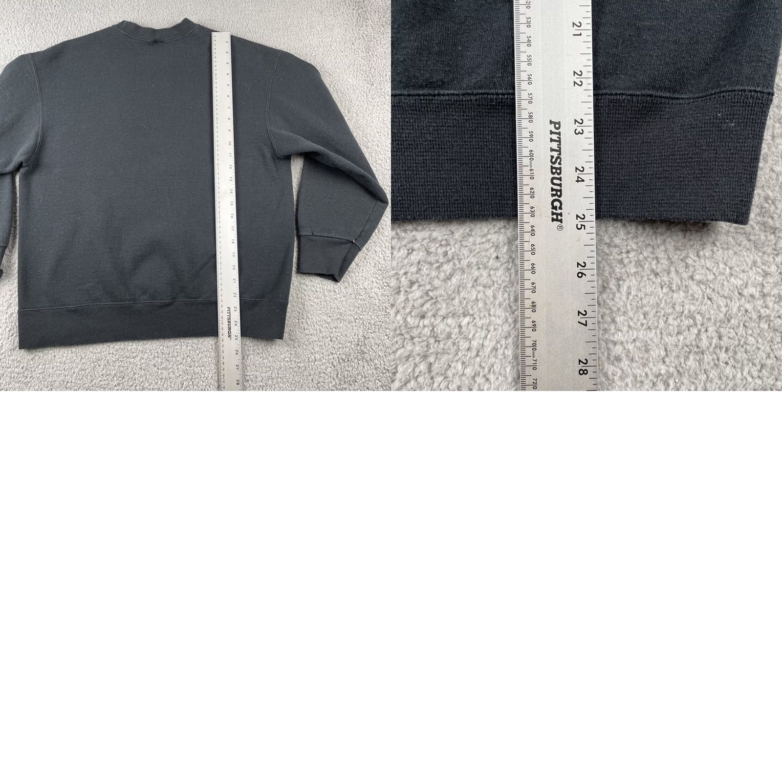 Fruit Of The Loom VINTAGE Fruit of the Loom Sweatshirt Black L Mens Wrestling 90s Y2K Size US L / EU 52-54 / 3 - 10 Thumbnail