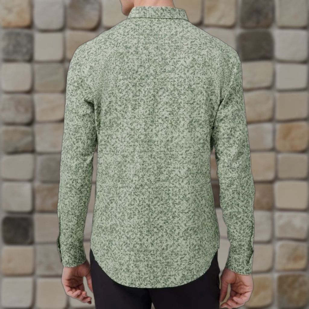 Lululemon Lululemon Men's Commission Button-Up Shirt XL Green Fern Size US XL / EU 56 / 4 - 1 Thumbnail