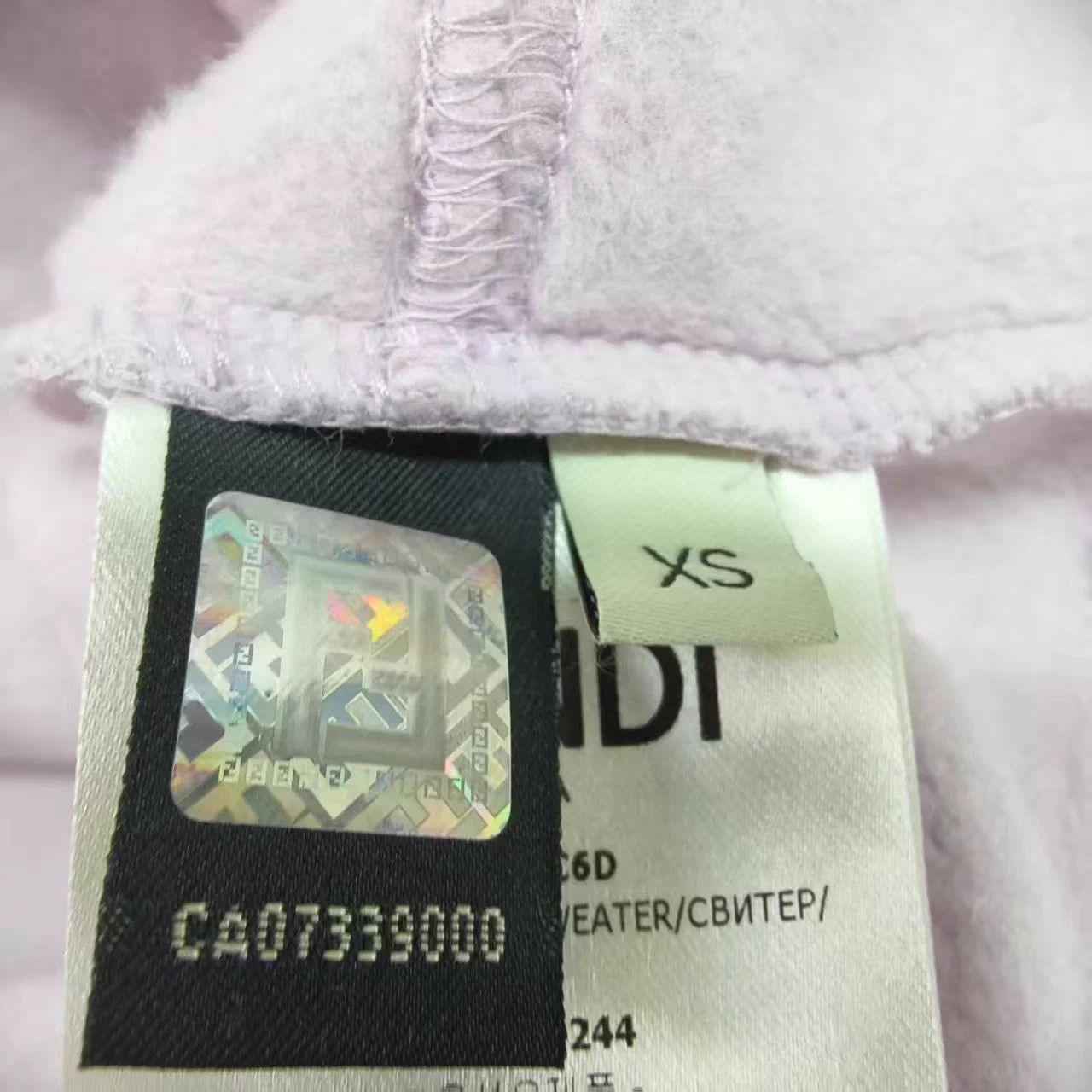 Fendi FENDI FF graffiti logo print hoodie XS 99 new Size XS / US 0-2 / IT 36-38 - 4 Thumbnail