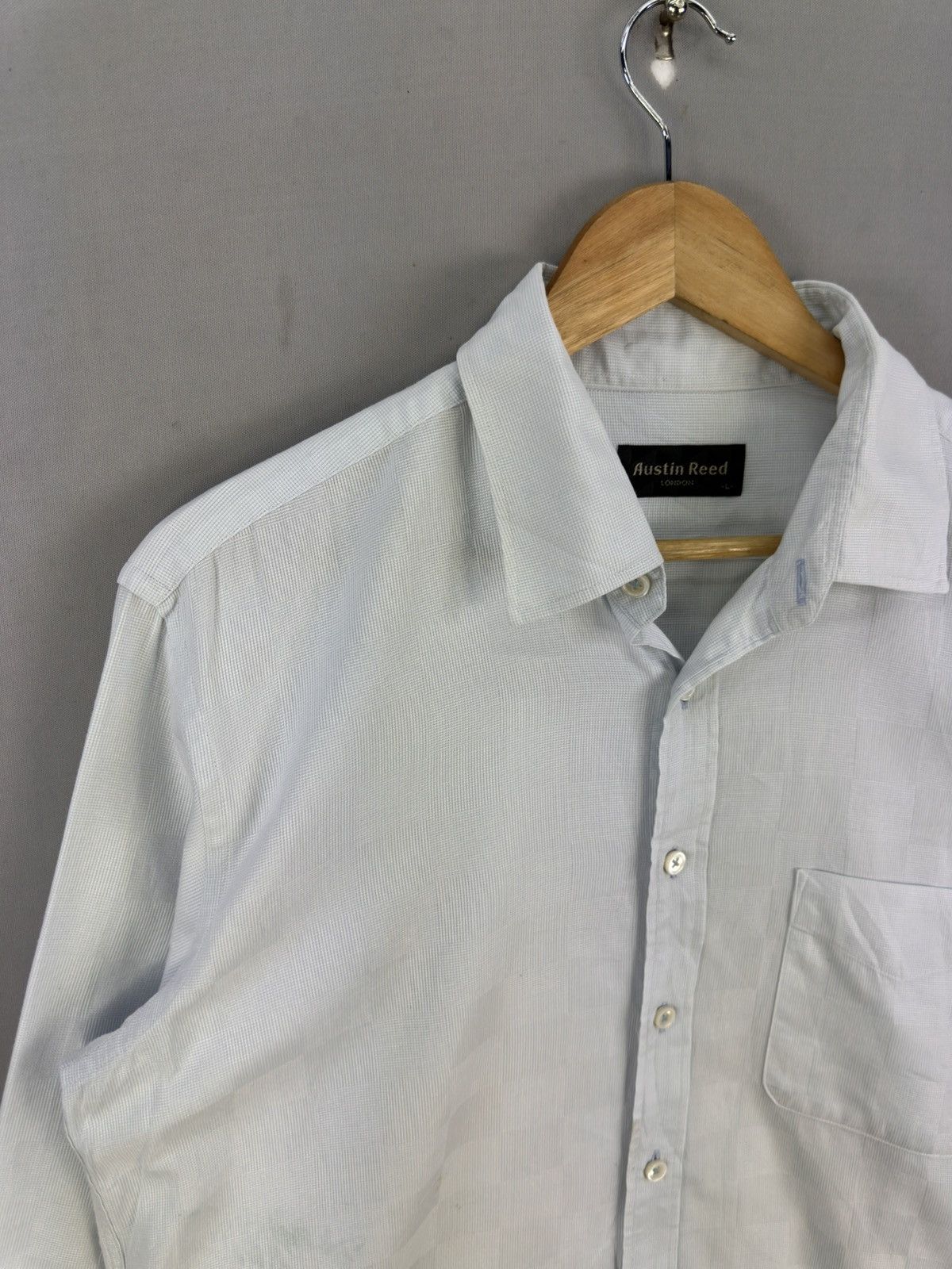 Austin Reed Austin Reed London Flannel Shirt Button Up Size US L / EU 52-54 / 3 - 2 Thumbnail