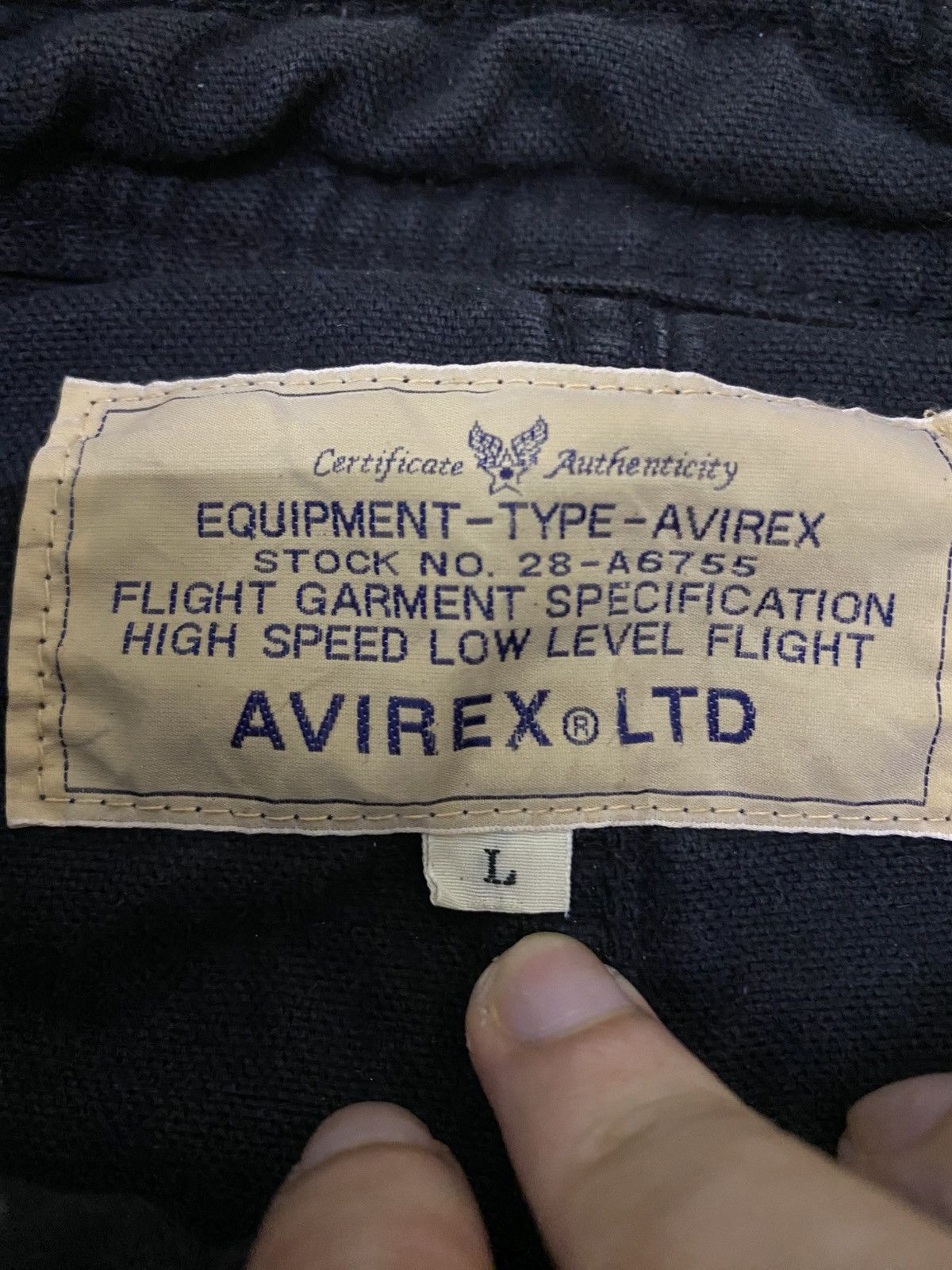 Avirex Avirex Flight Denim Jacket Size US M / EU 48-50 / 2 - 8 Thumbnail