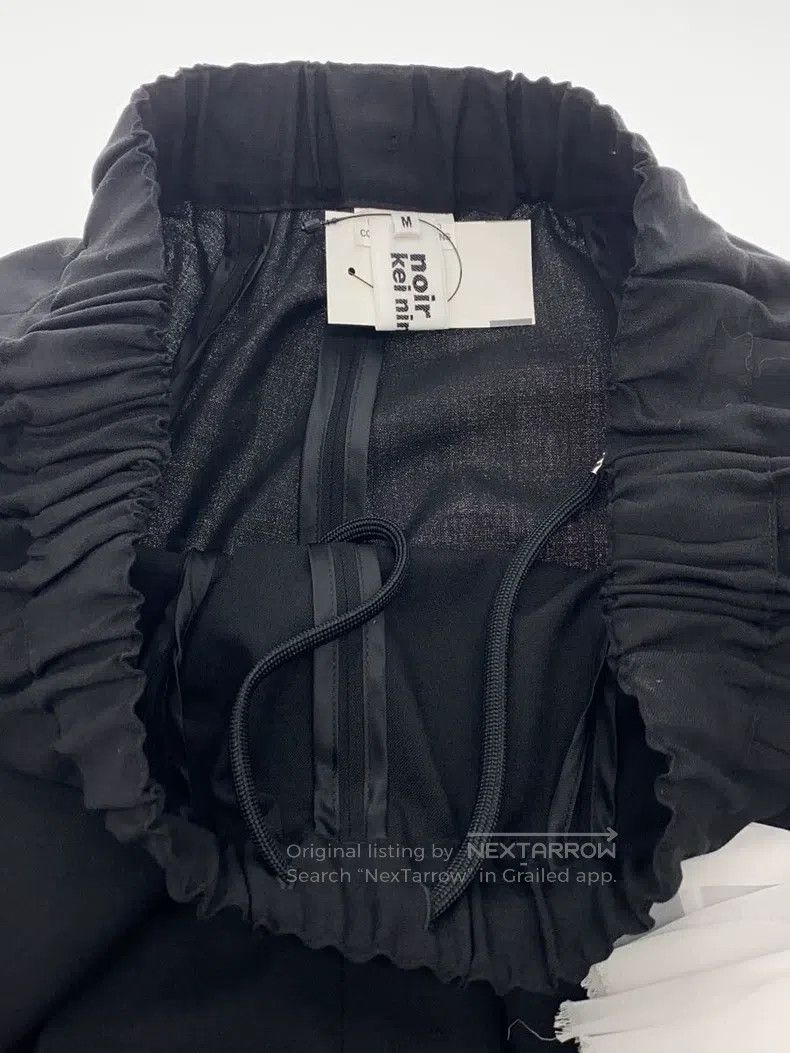 Comme des Garcons Comme Des Garcons size M Black vintage design lace pants Size 22" - 3 Thumbnail