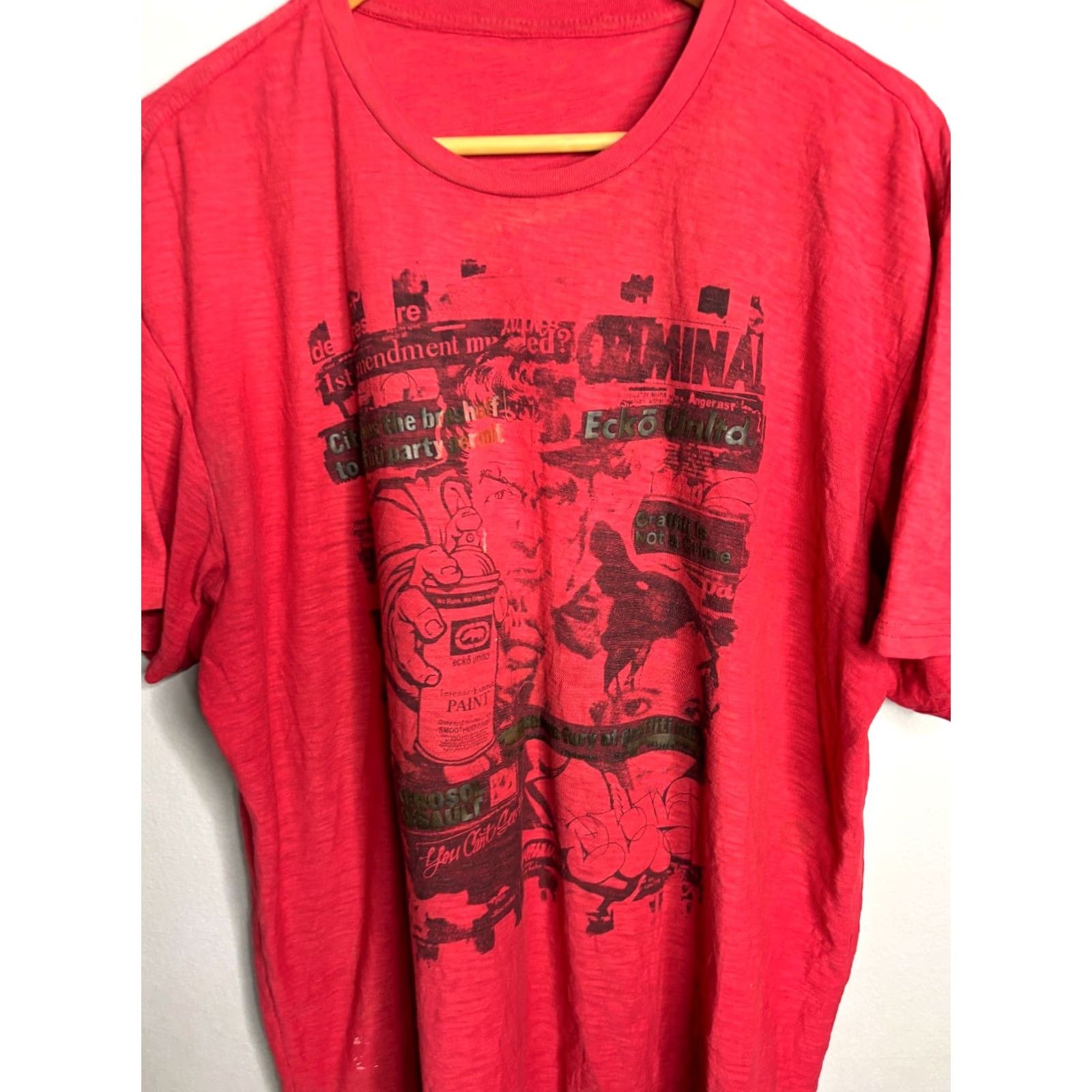 Ecko Unltd. VINTAGE Ecko Unltd T-Shirt Nike No, wait: incorrect Size US XL / EU 56 / 4 - 2 Thumbnail