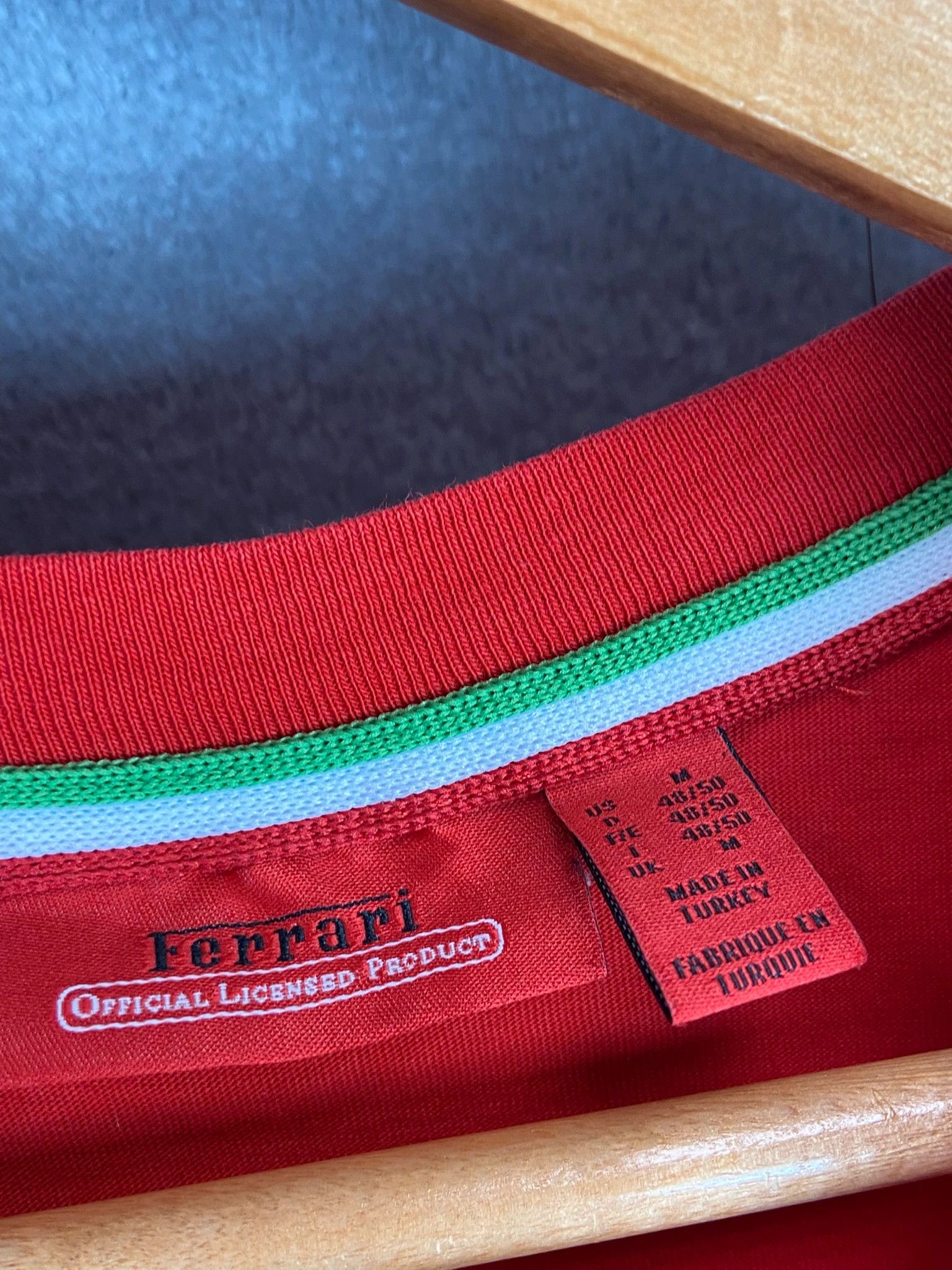Ferrari Koszulka Ferrari czerwona M vintage spellout racing Size US M / EU 48-50 / 2 - 6 Thumbnail