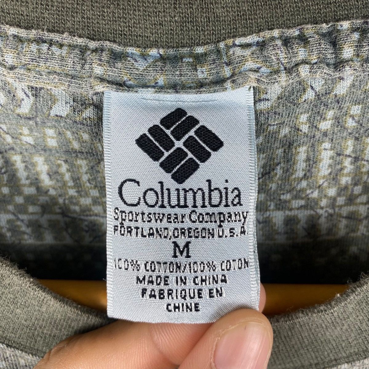 Columbia Vintage 90's COLUMBIA Tom Tom Design Small Logo Tee Shirt Size US M / EU 48-50 / 2 - 4 Thumbnail