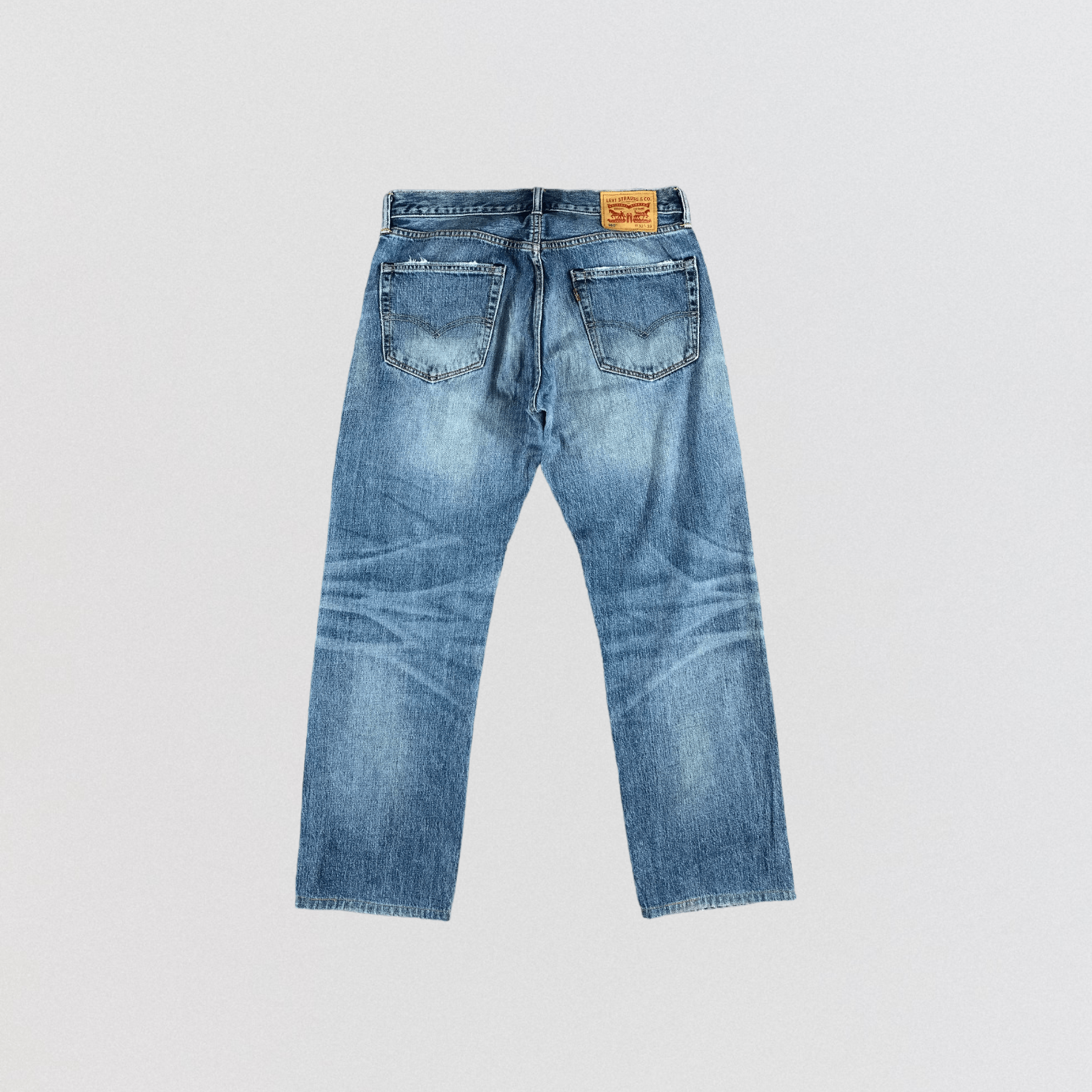 Levi's Vintage Blue Wash Levis 503 Jeans-JM2815 Size US 34 / EU 50 - 2 Thumbnail