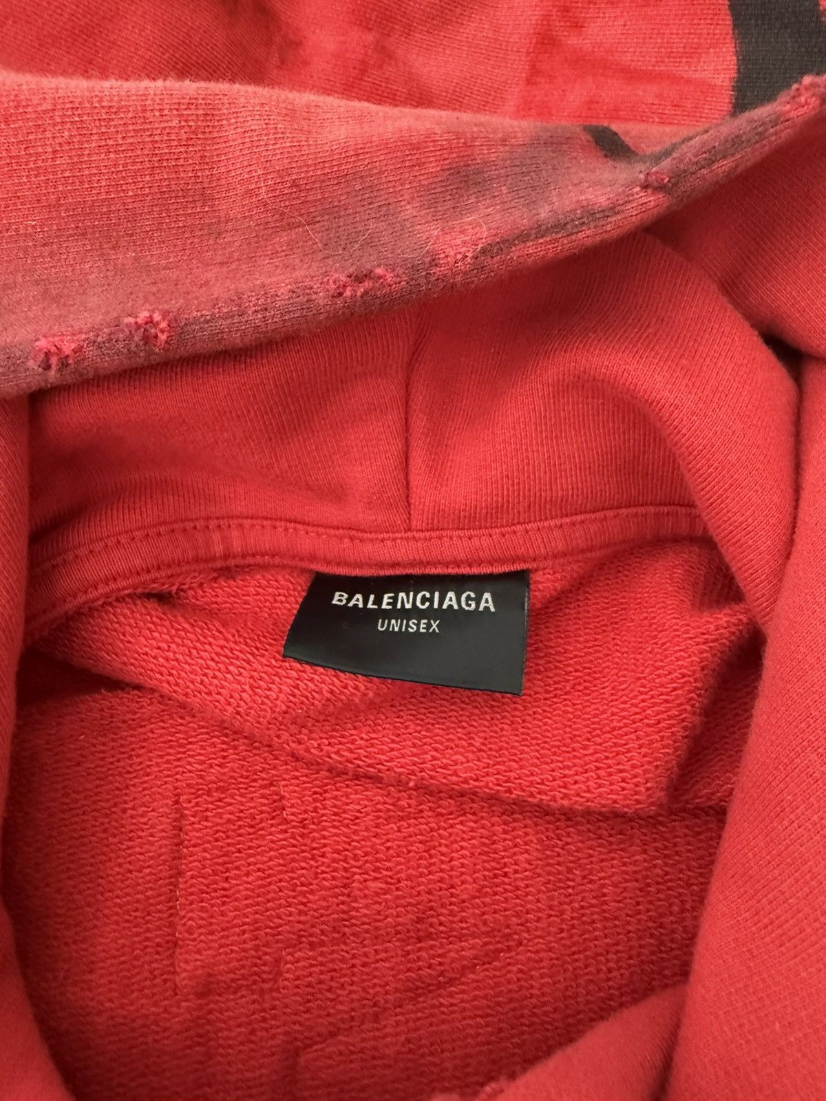 Balenciaga Balenciaga SS23 Red Skate Graffiti Zip Hoodie Sz.S Size US S / EU 44-46 / 1 - 8 Thumbnail